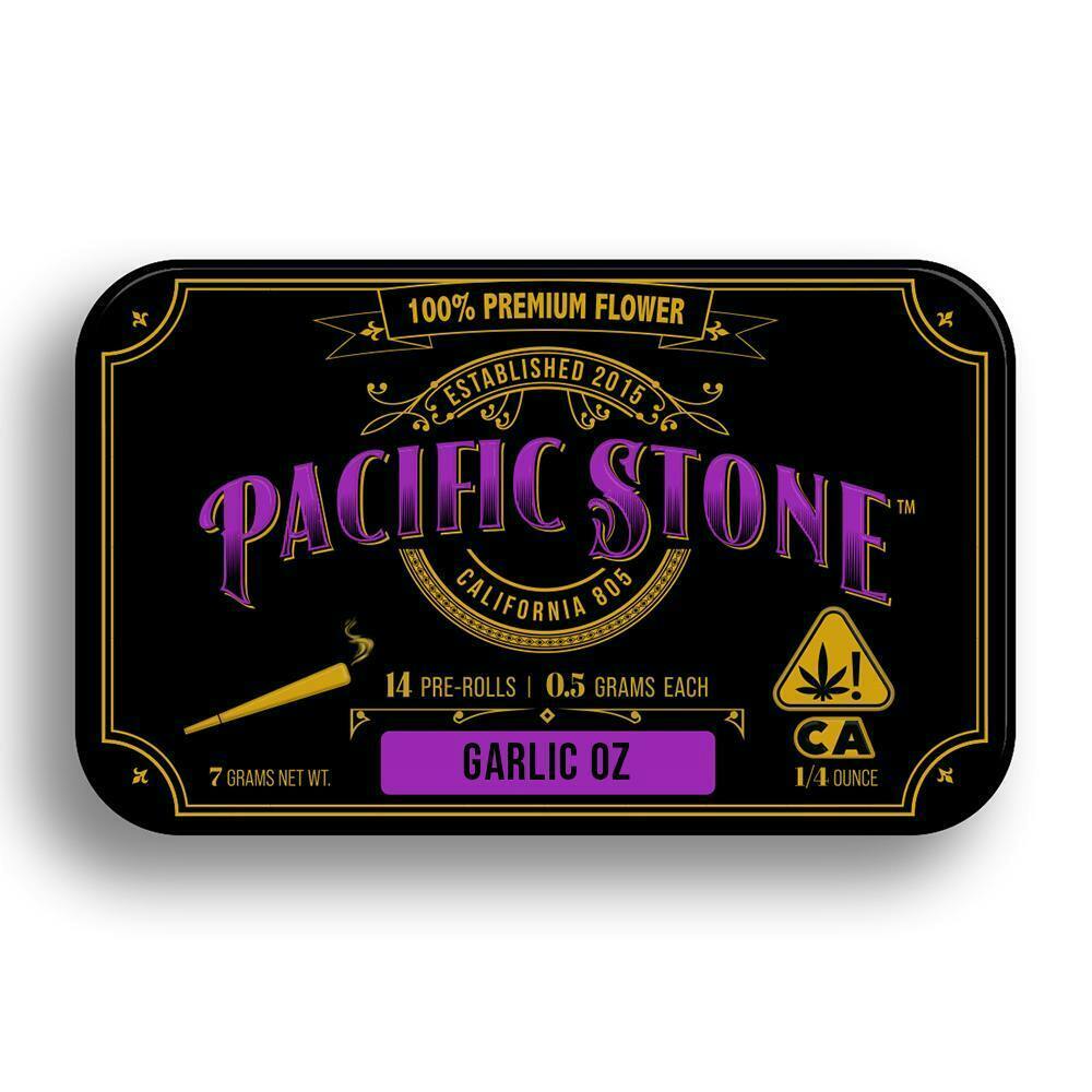 Pacific Stone | Garlic OZ | Pre-Rolls | 0.5g each | 14pk by Pacific Stone