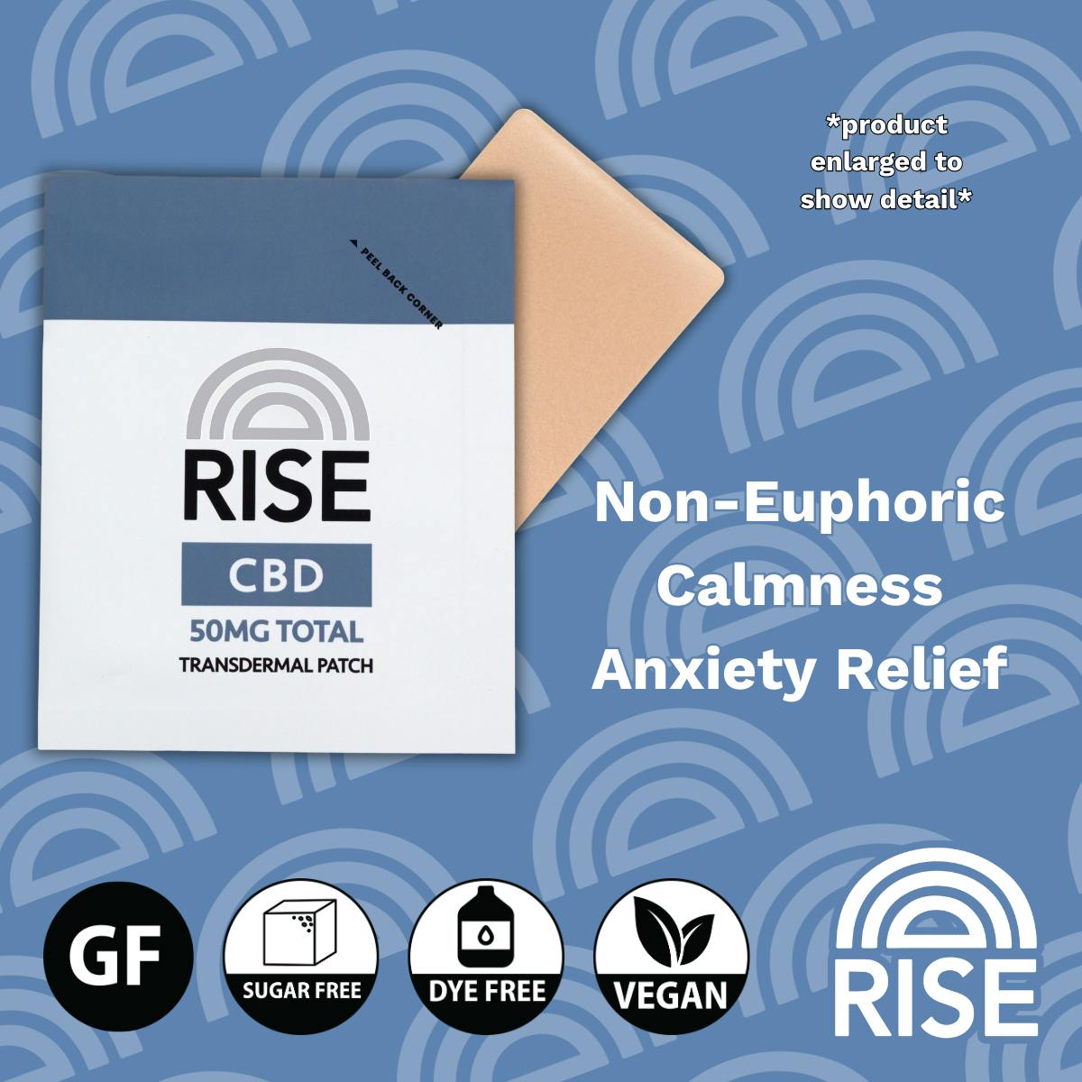 RISE - Transdermal Patch - CBD - 50mg at Skymint - Grand Rapids (Division)