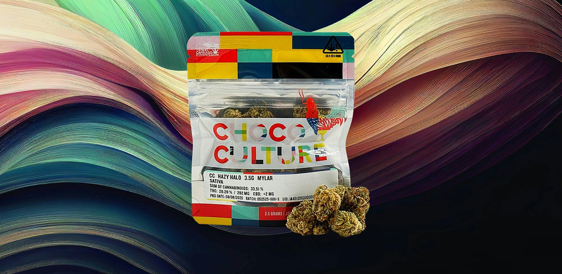Hazy Halo 3.5g Flower - Choco Culture