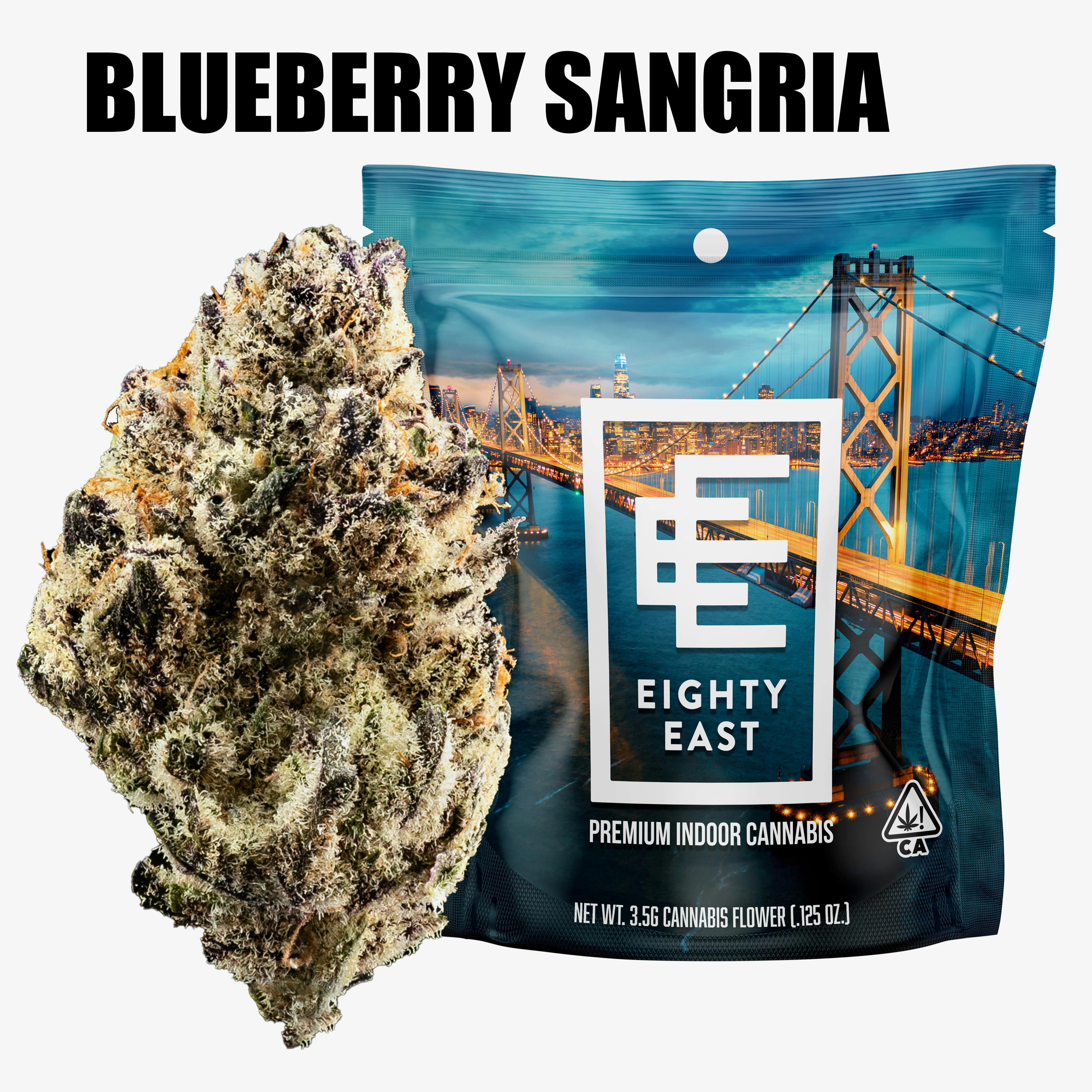 Eighty East — Blueberry Sangria