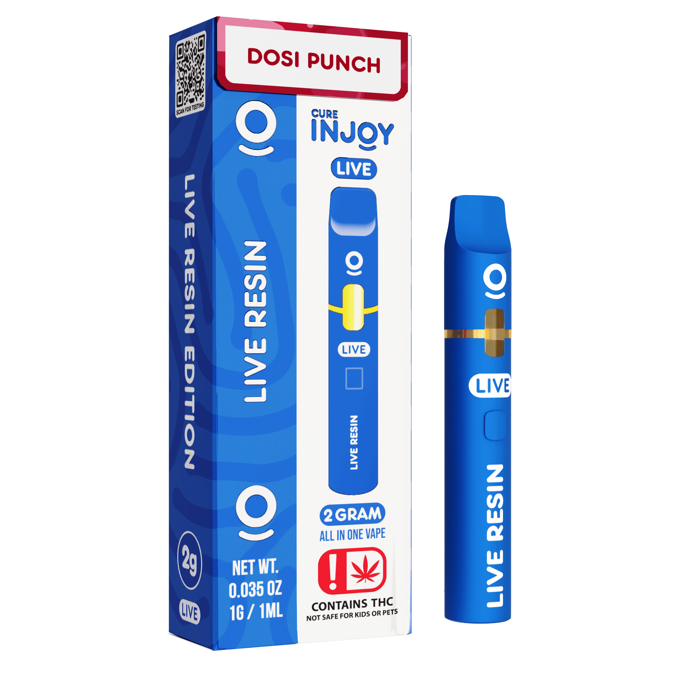 Dosi Punch | Live Resin Disposable | 2g