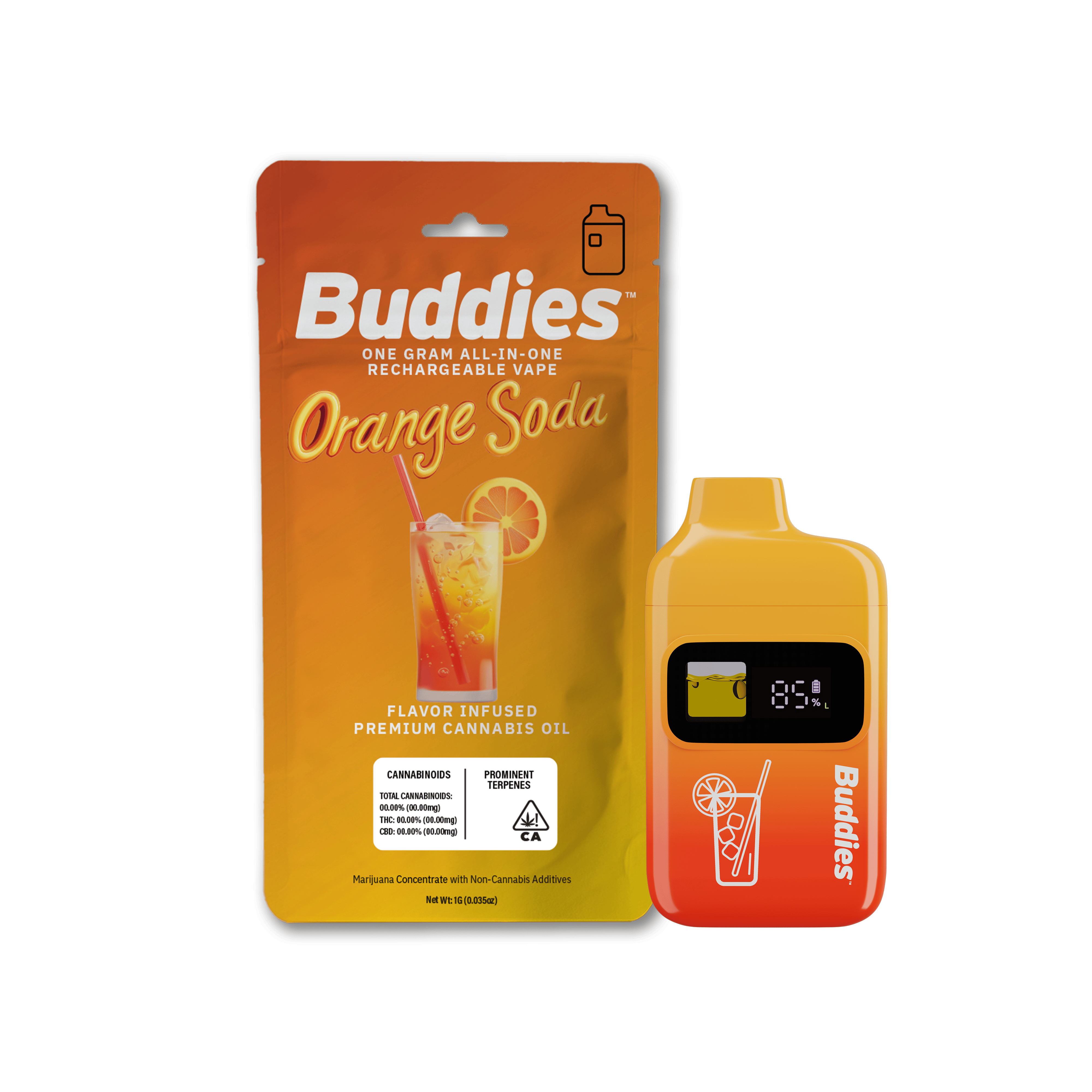 Buddies Brand — Orange Soda
