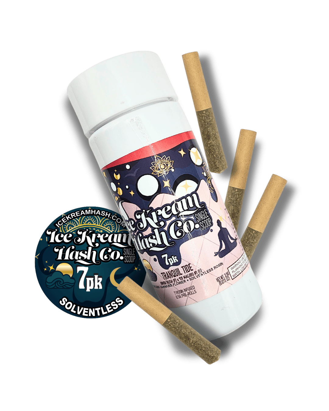 Tranquil Tide | Rosin Infused Minis | 0.5g each | 7pk
