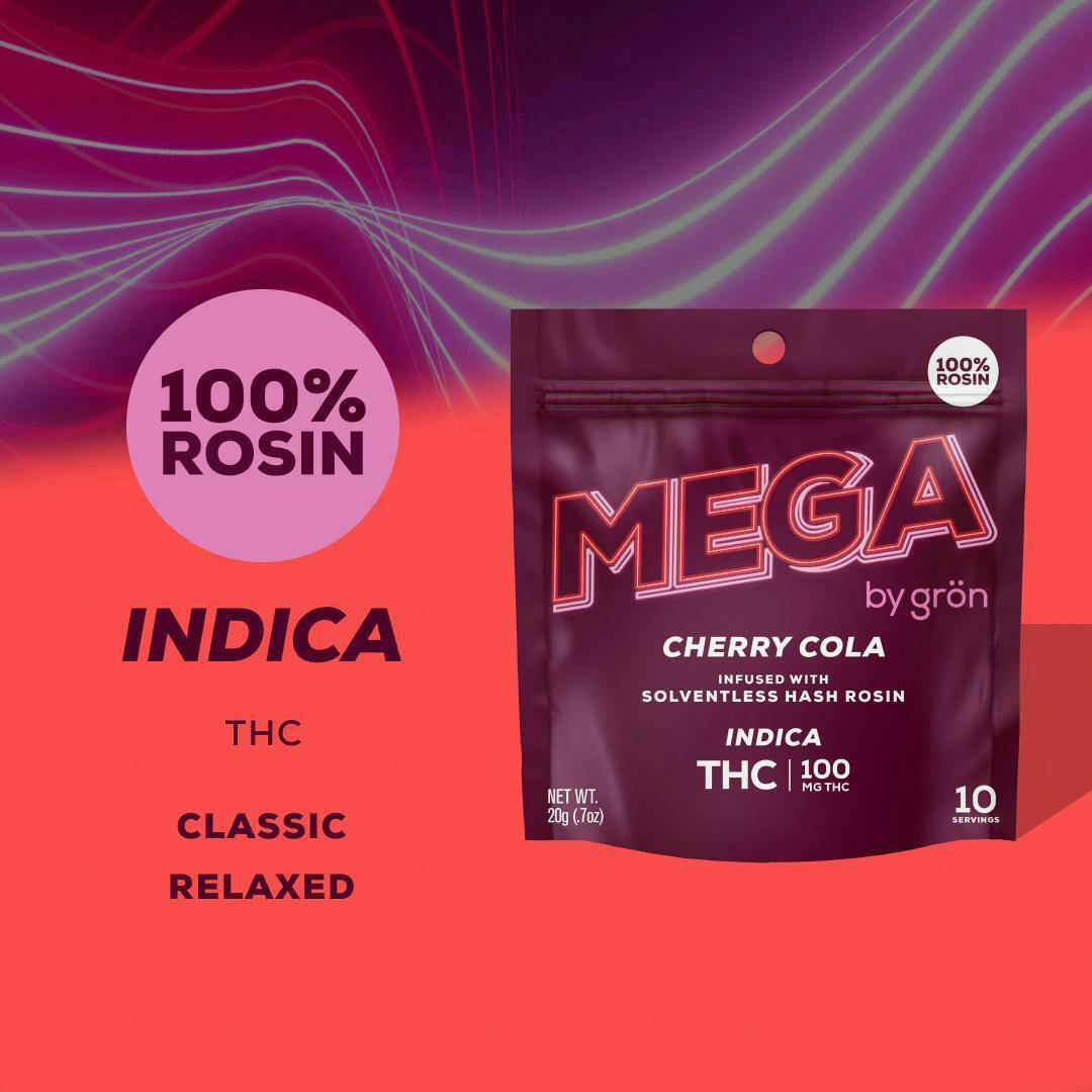 Cherry Cola Rosin Mega Pearl 50mg/2pk - 100mg - Nile Dispensary