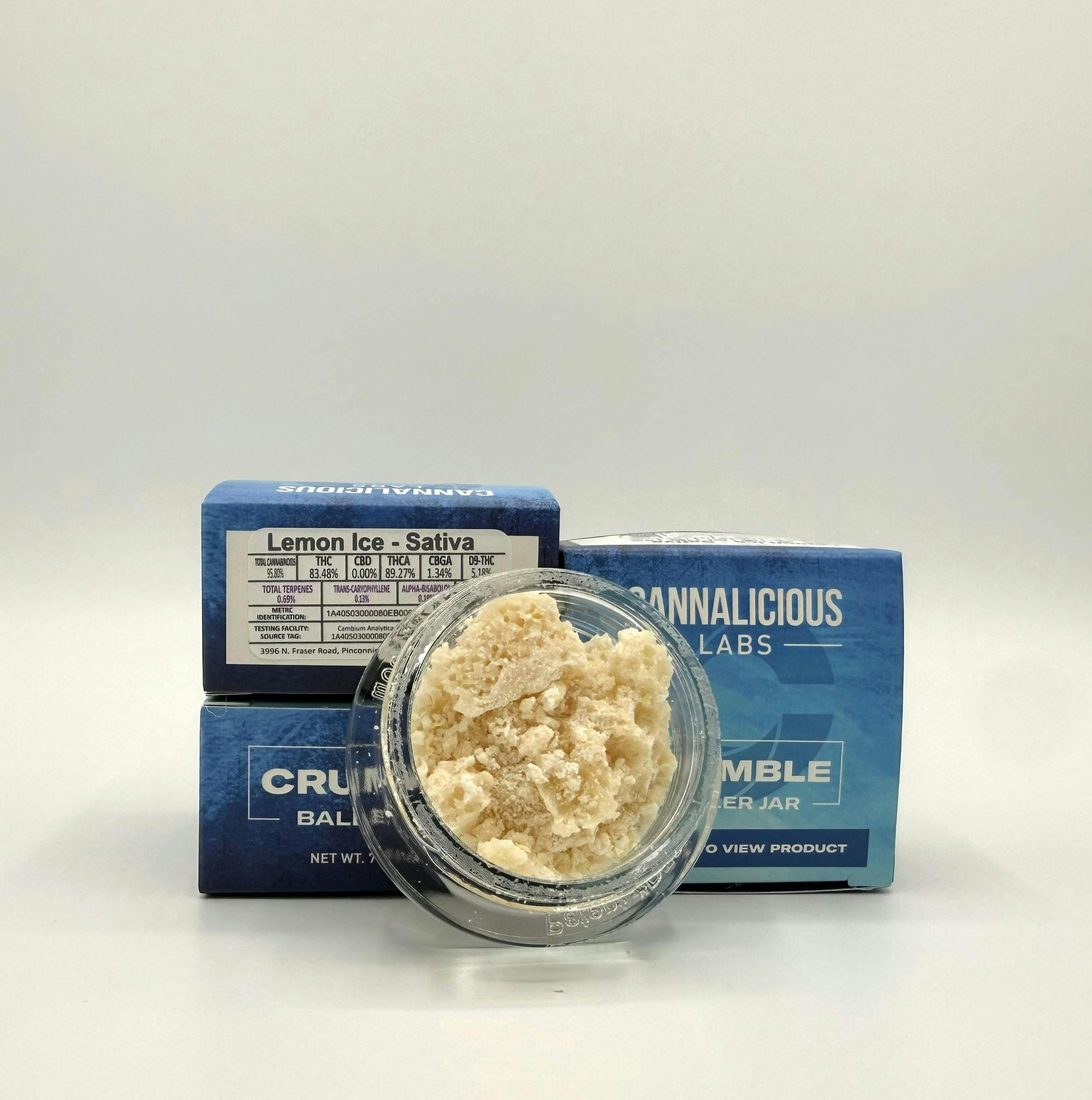 Cannalicious Labs | Lemon Ice | Crumble by Cannalicious Labs