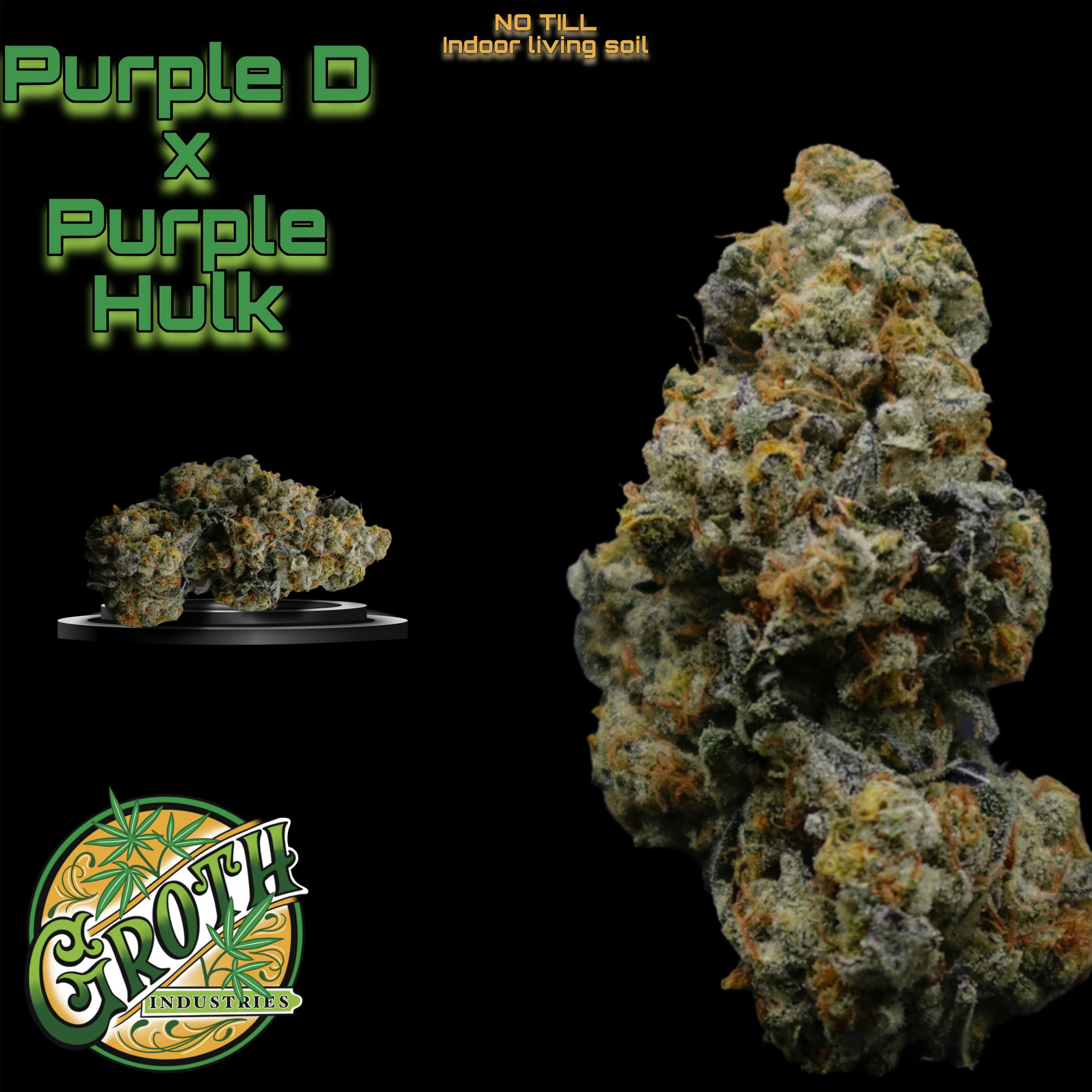 Groth Industries | Purple D x Purple Hulk | Flower | 3.5G