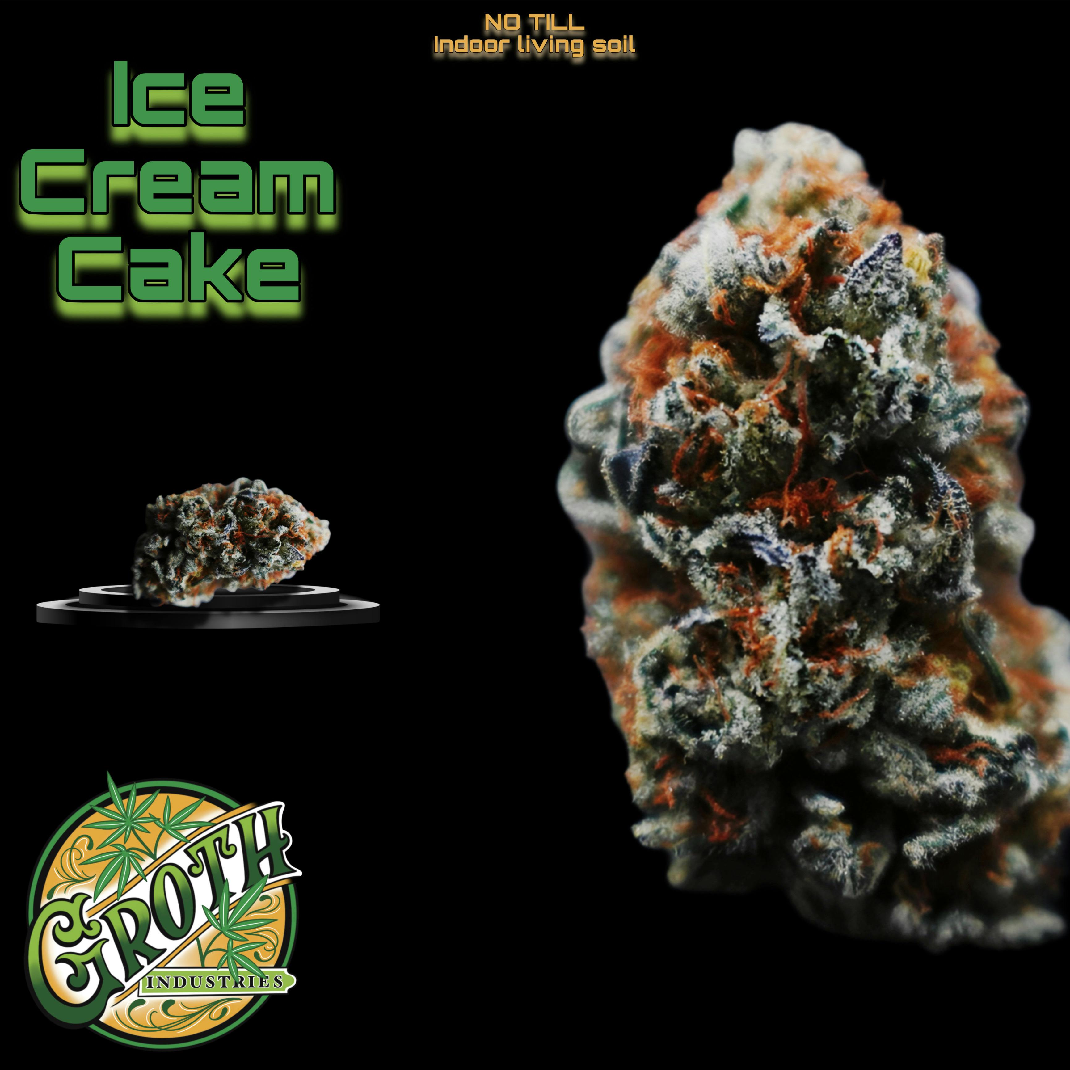 Groth Industries | Ice Cream Cake | Flower | 3.5G