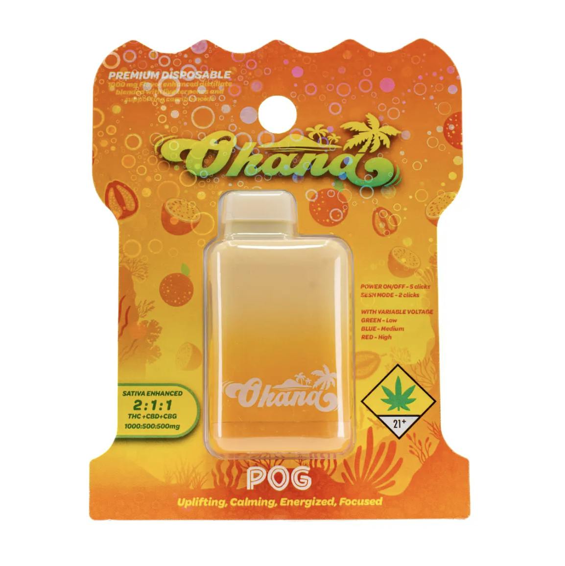 Ohana | POG 2:1:1 | Disposable | 1G