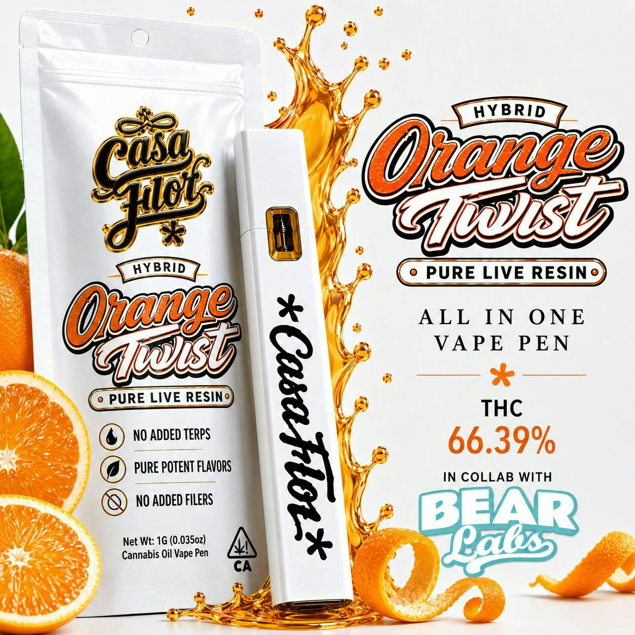 Casa Flor: Orange Twist