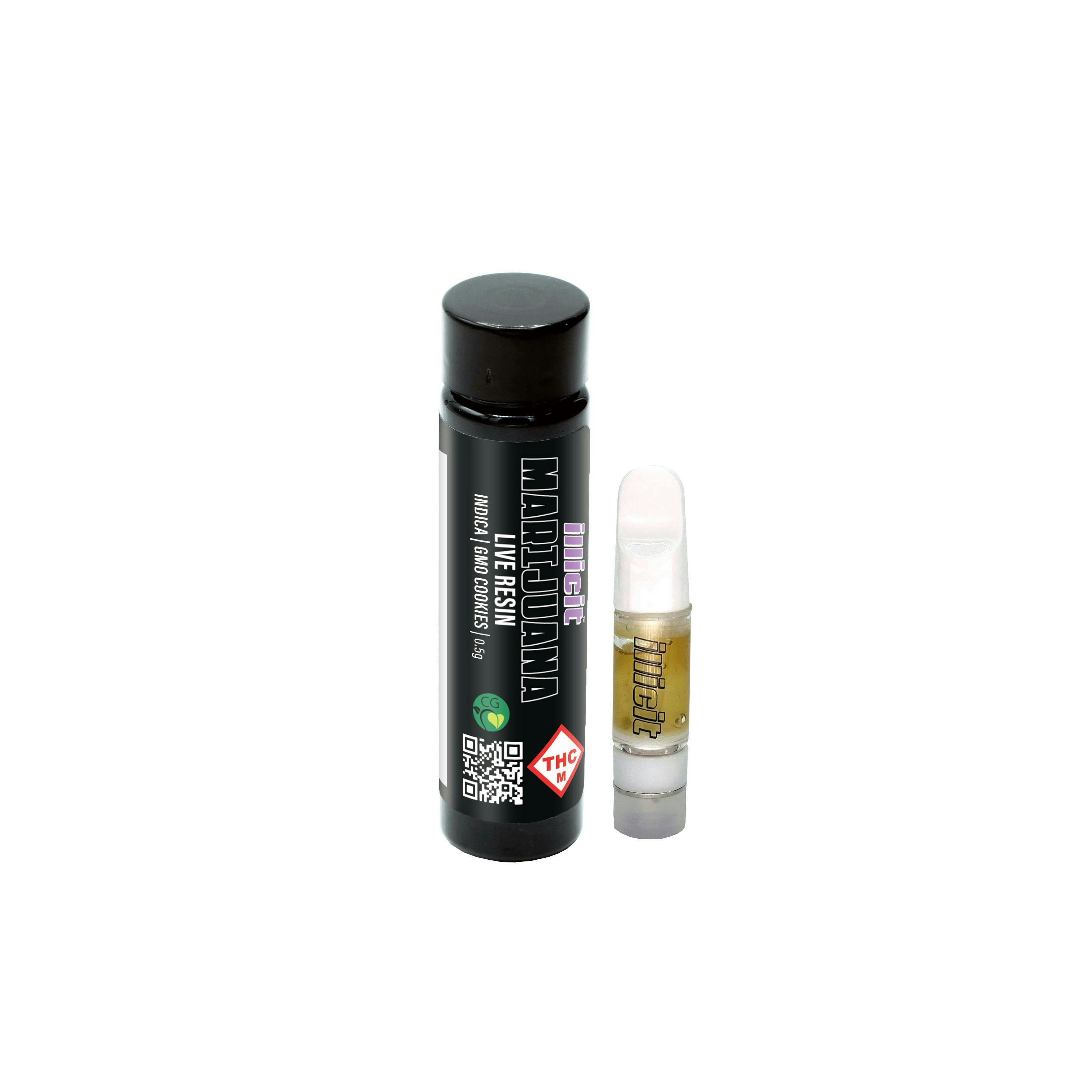 GMO Cookies 1g Live Resin Cartridge by ILLICIT