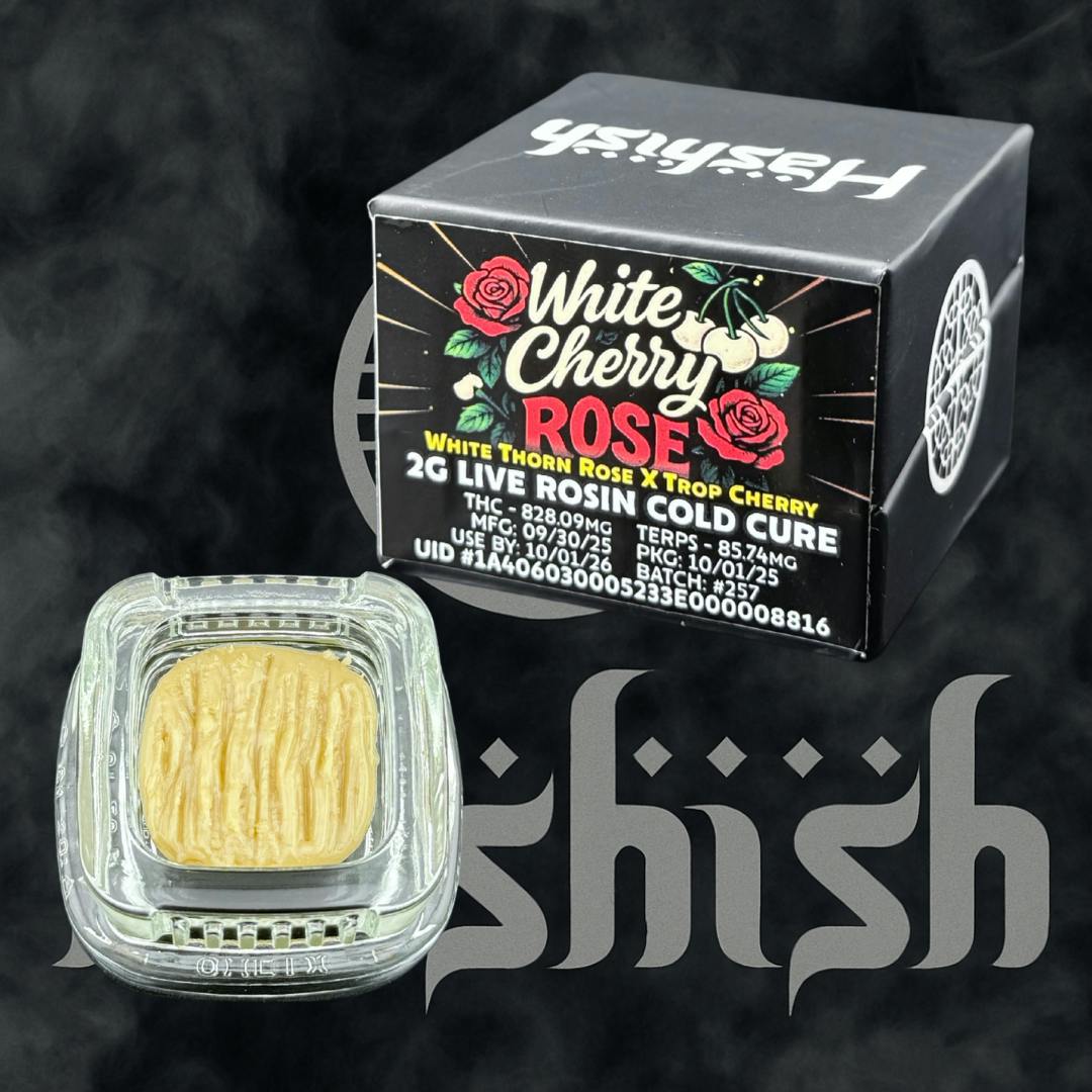Hashish: White Cherry Rose