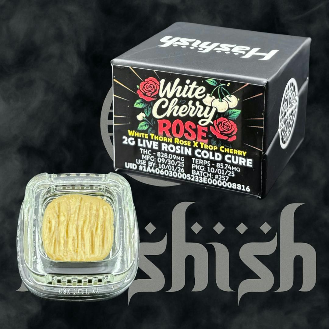 Hashish: White Cherry Rose