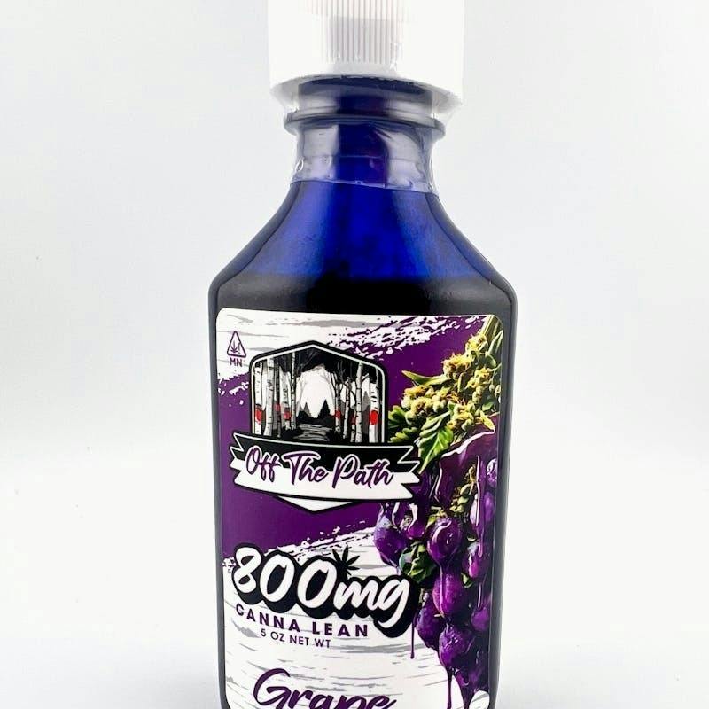 Off The Path Cannabis | Grape Canna Lean Syrup | 800mg THC | 4 fl oz by Off The Path Cannabis