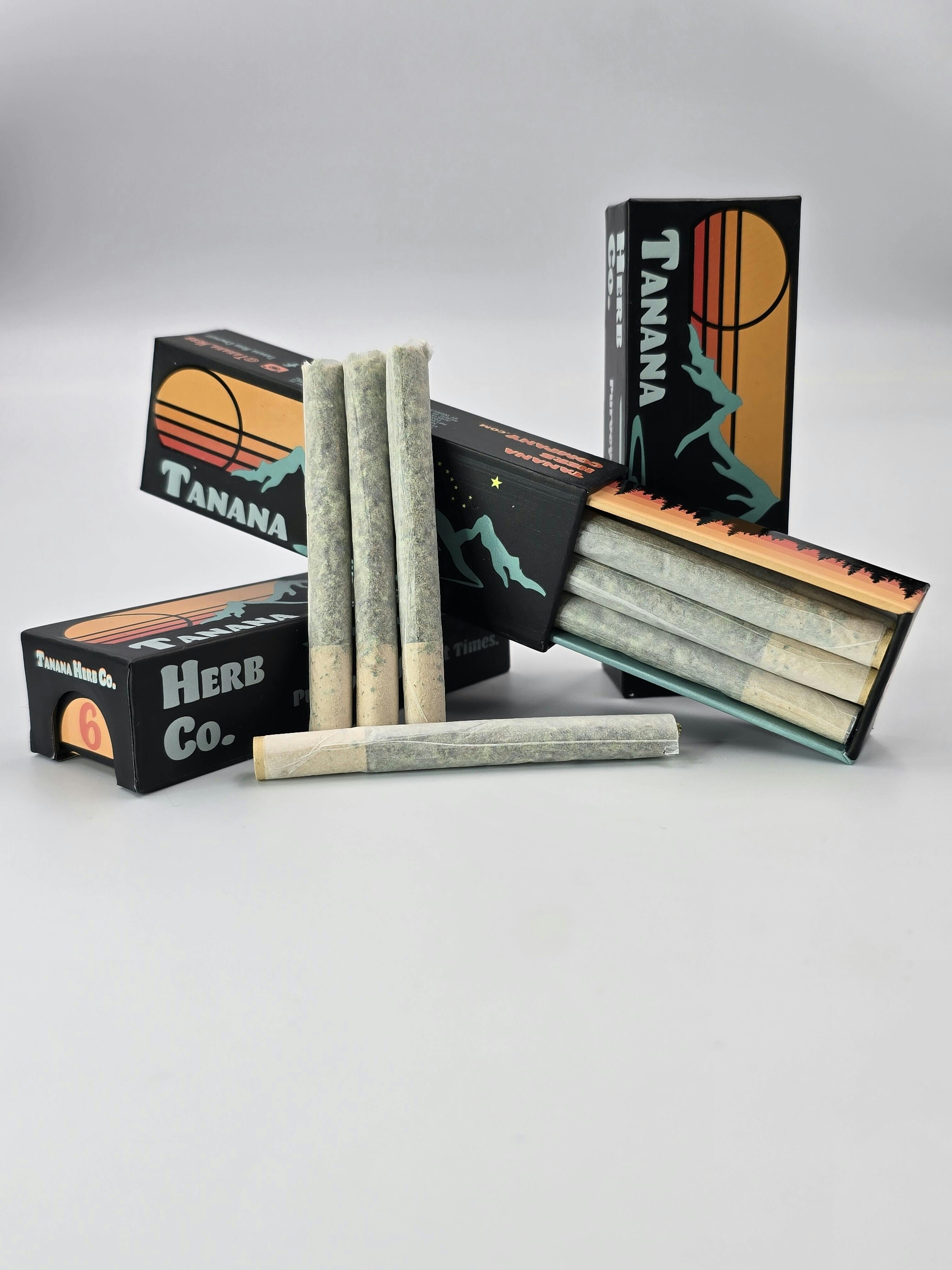 Vanilla Snowflake .5g Pre-Roll 6-Pack by Tanana Herb Co.