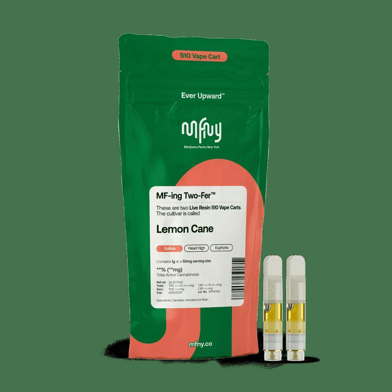 Live Resin Vape Cart 2x0.5g