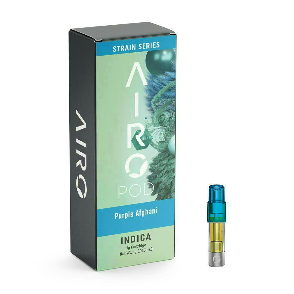 Purple Afghani | AiroPod - Strain Series | 1g Pod by Airo Brands