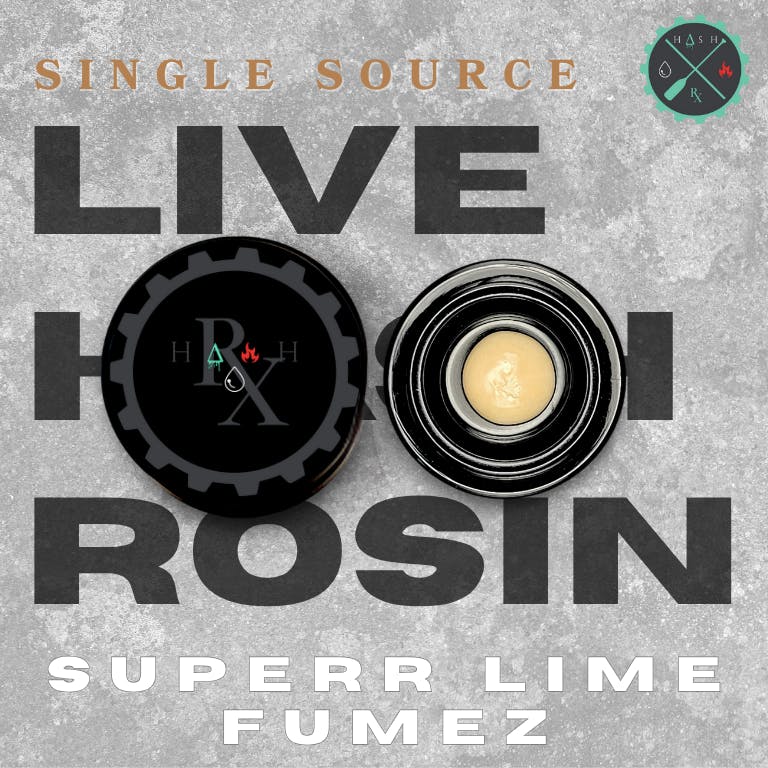 Super Lime Fumez Live Rosin