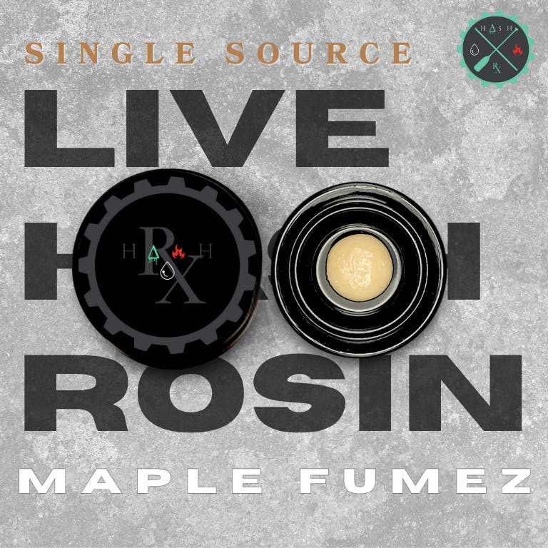 Maple Fumez Live Rosin
