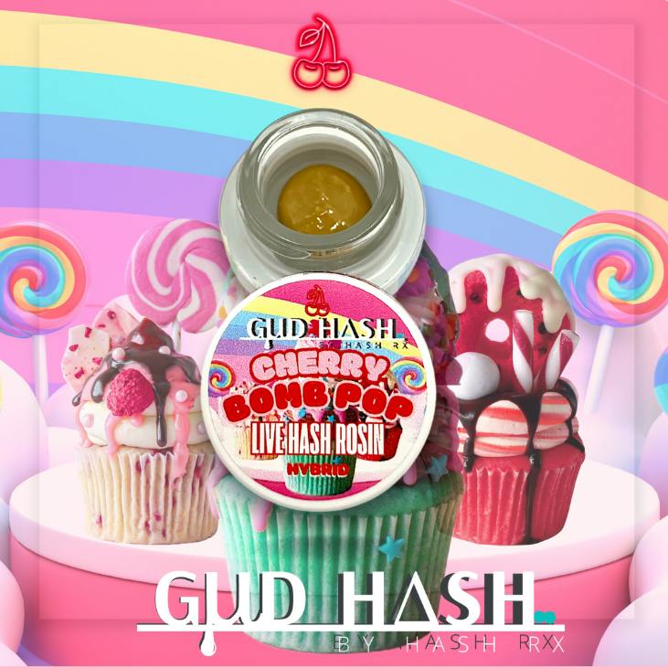 Hash RX - Cherry Bomb Pop Live Hash Rosin 1g