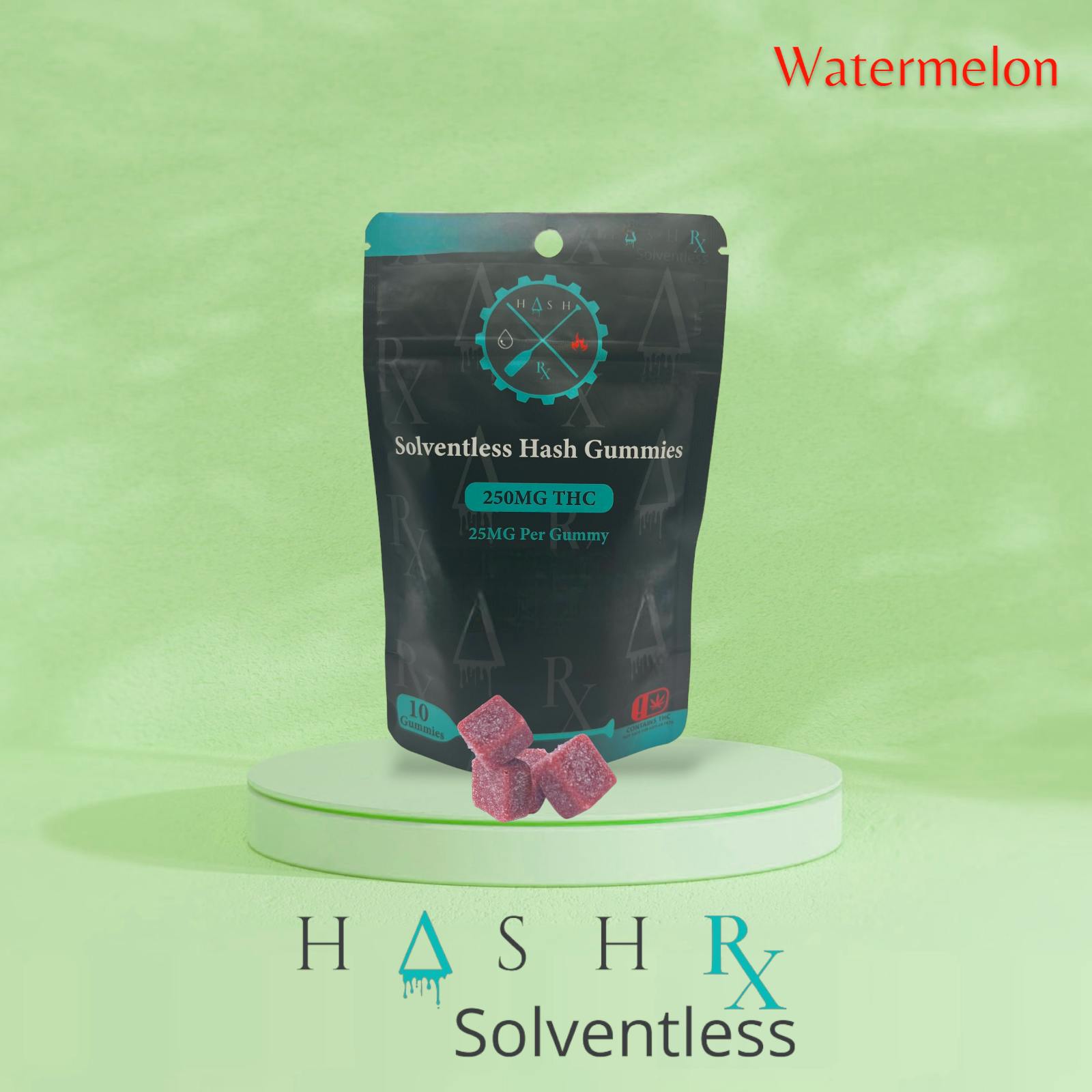 Watermelon Solventless Gummies