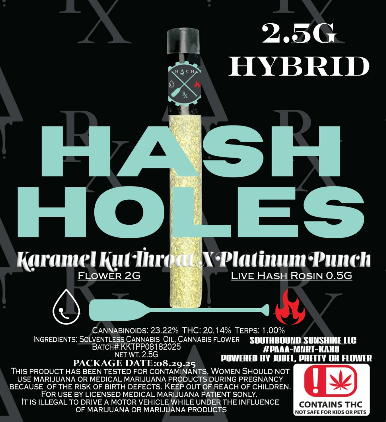 Holes Karamel Kut Throat Platinum