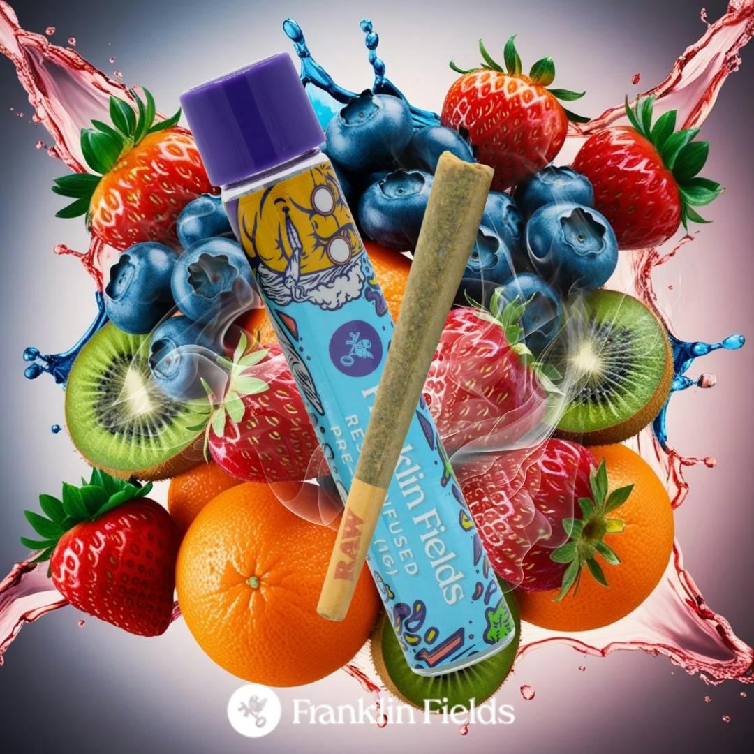Franklin Fields Infused Pre Roll Tropical Smoothie 1g - Franklin
