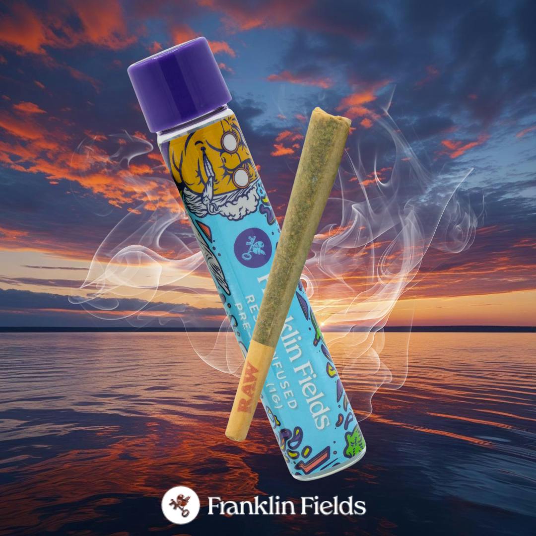 Franklin Fields Infused Pre Roll Great Lakes Gas 1g at The Corner Farmacy - NOW OPEN!