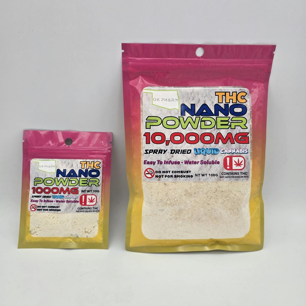 OK Pharm THC NANO POWDER - 500MG