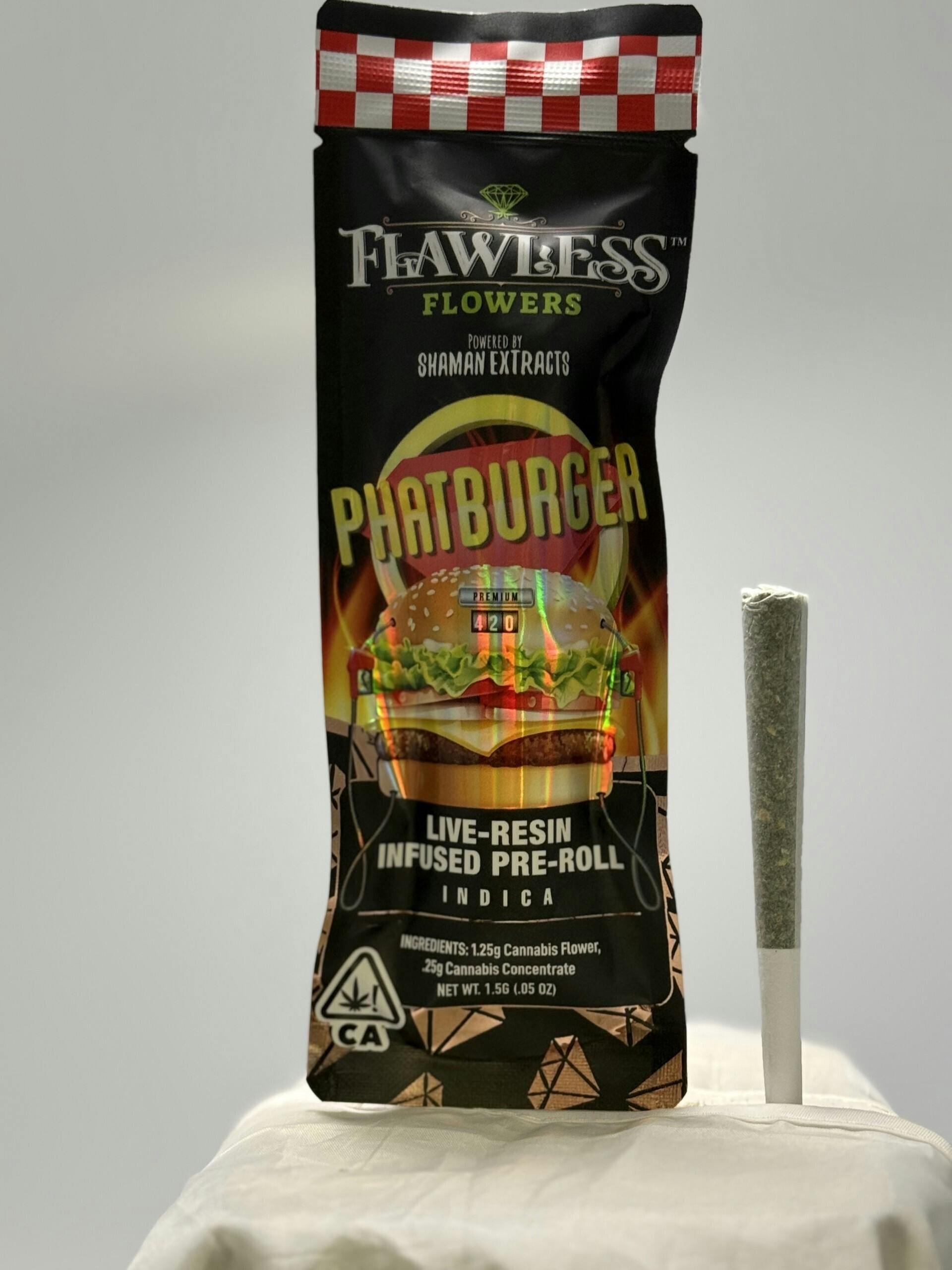 Flawless Cannabis Co — Phat Burger
