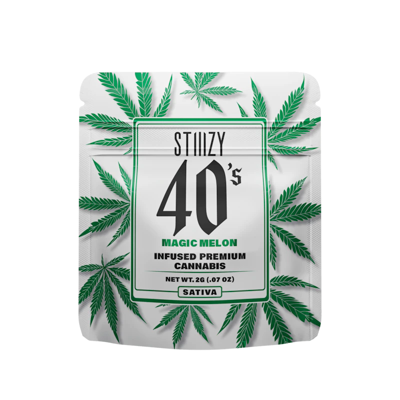 STIIIZY - MAGIC MELON - 7G 40's Infused Flower, Flower