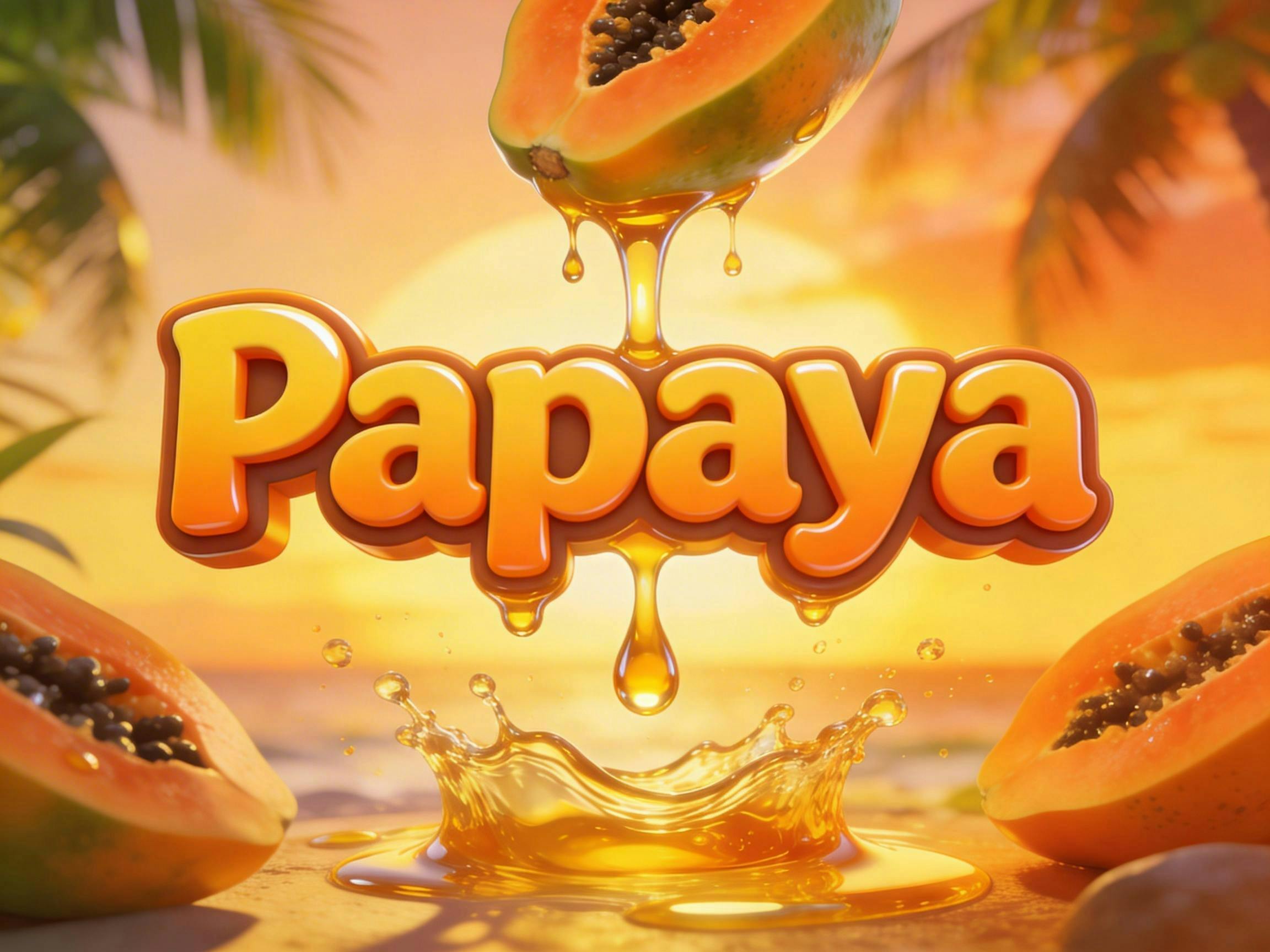 West Coast Flavors | Papaya | Live Resin Caviar Diamonds | 1g