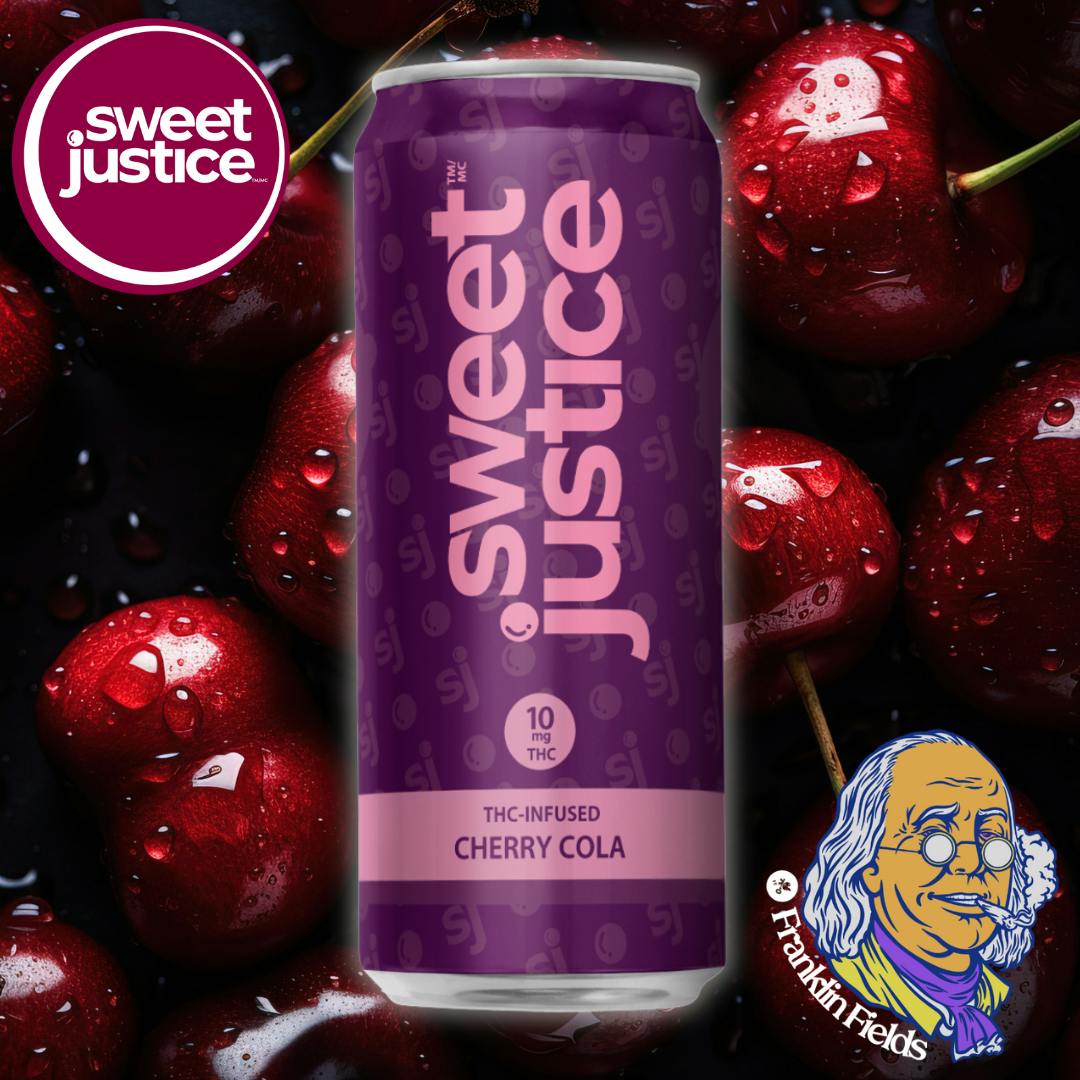Sweet Justice Cherry Cola Infused Soda - Franklin Fields