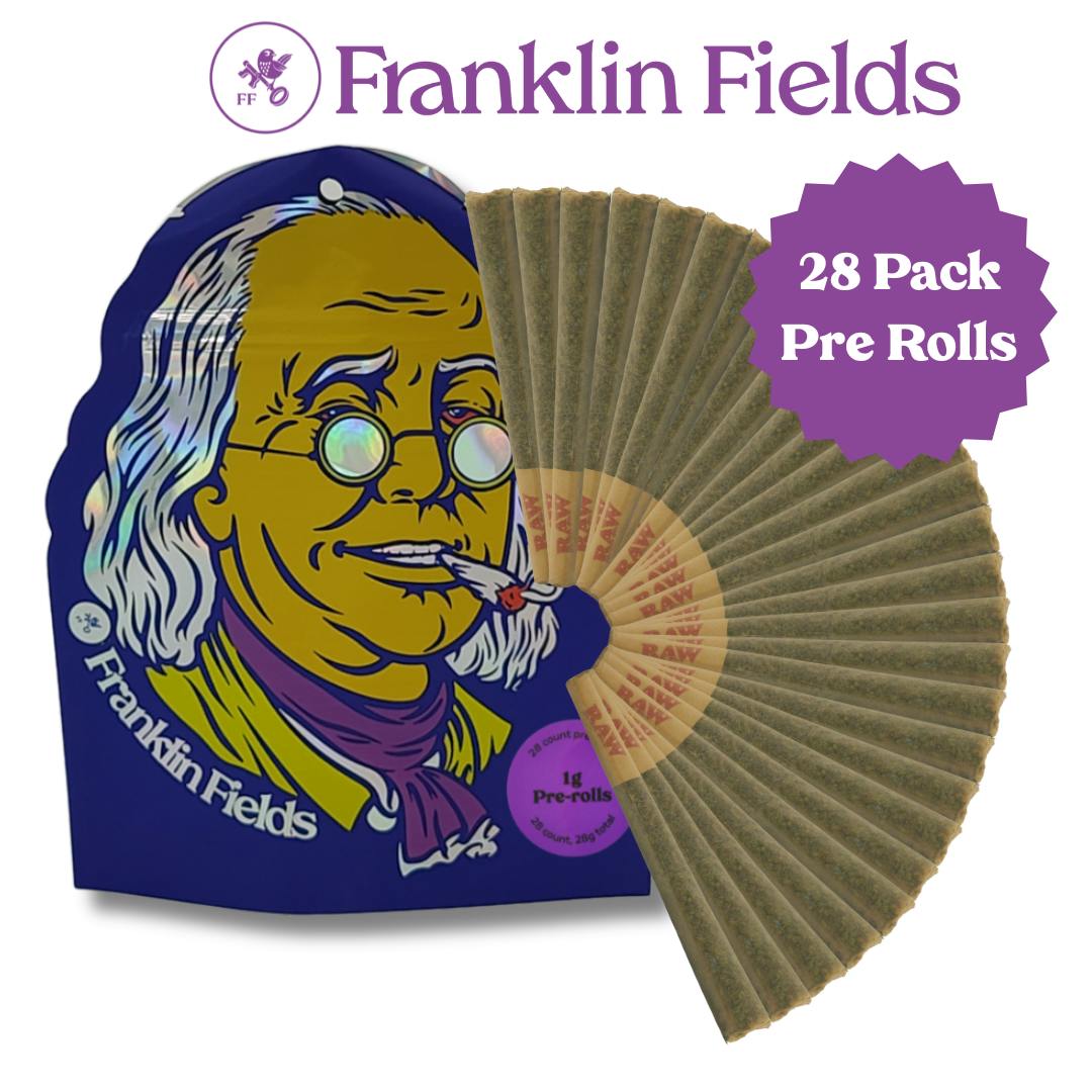 Franklin Fields 28g Pre Roll Multipack Razzle Dazzle by Franklin Fields