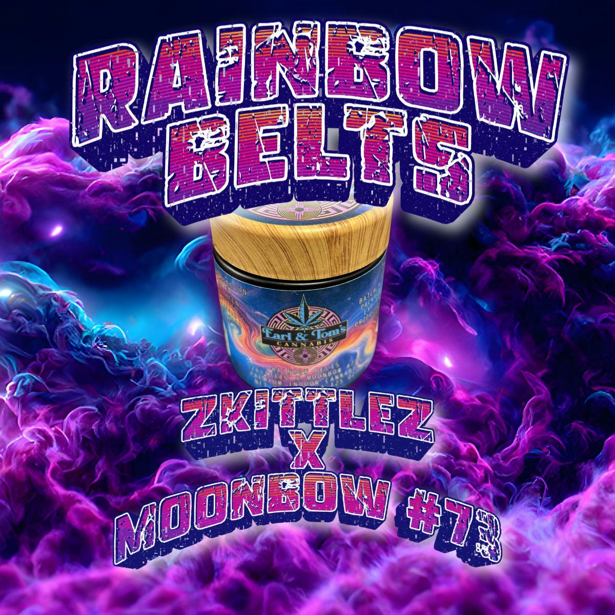 Earl & Tom's | Rainbow Belts | Flower | 3.5G by Earl & Tom's Brand