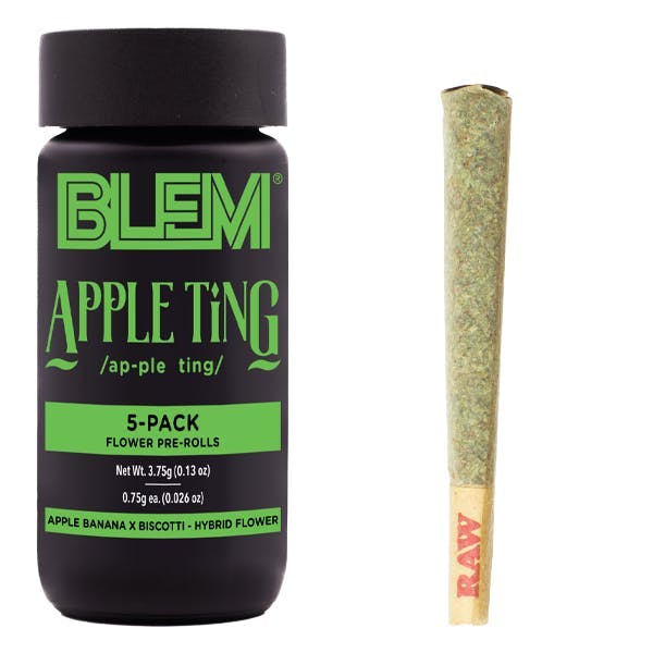 BLEM APPLE TING 5-Pack .75g Pre-Rolls