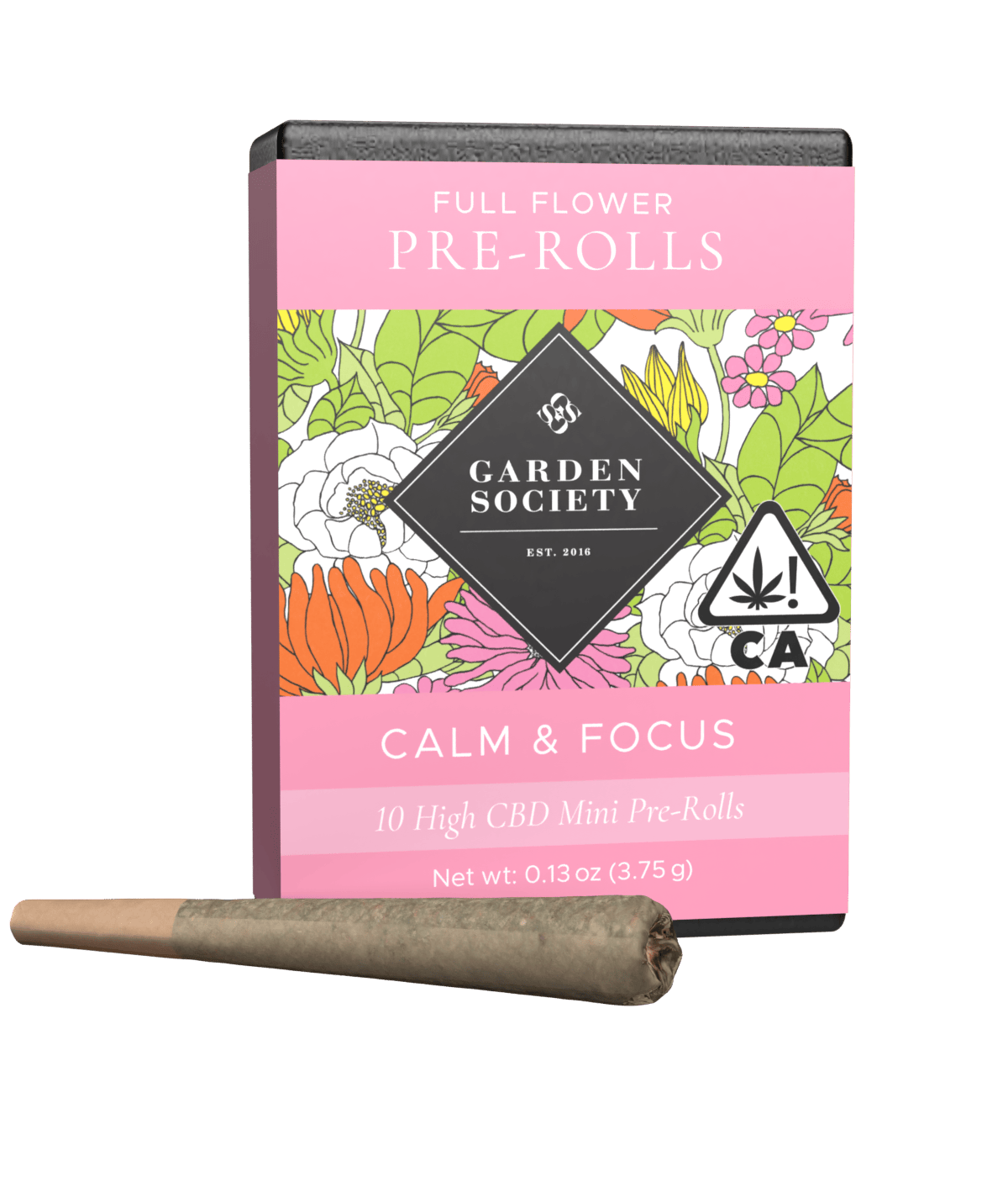 Garden Society Pre-Rolls (High-CBD) - 10pk