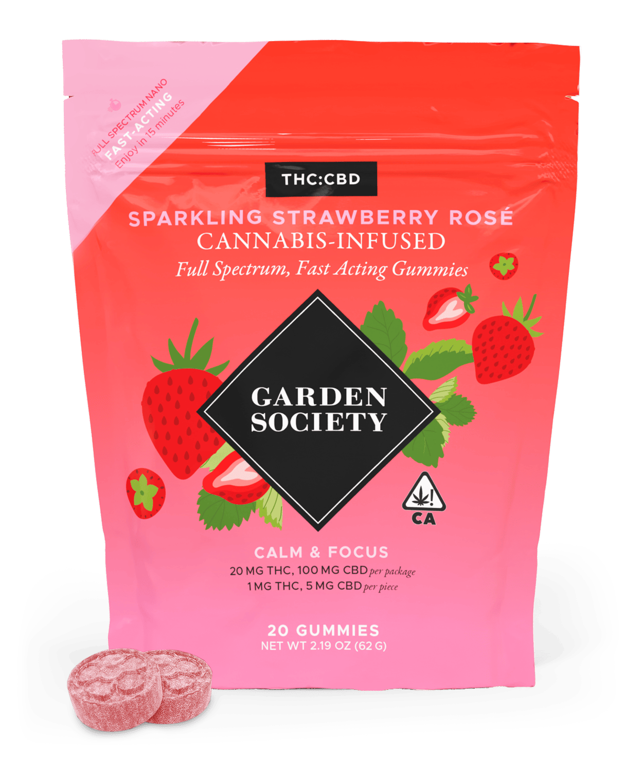 Garden Society Sparkling — Strawberry Rosé