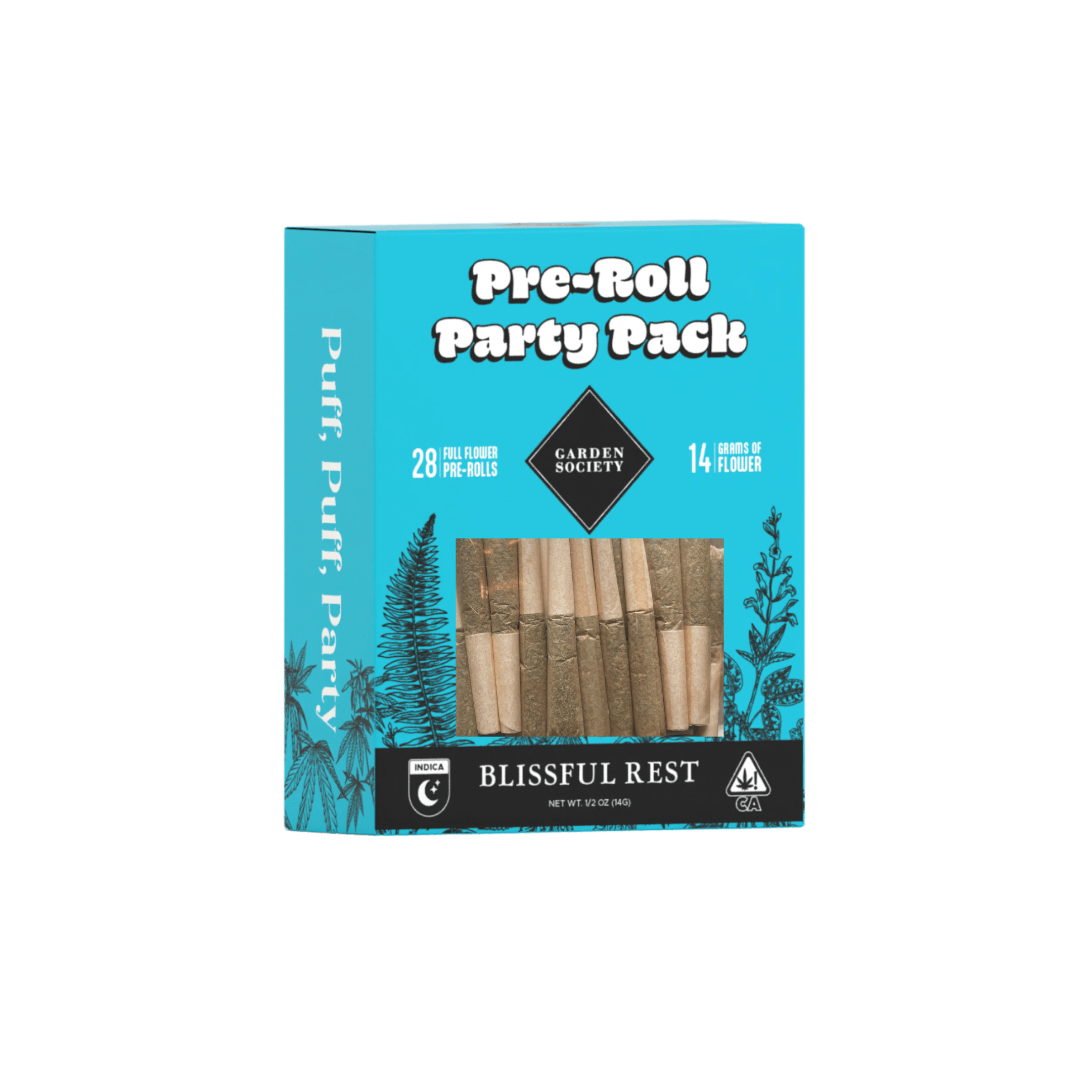 Garden Society Pre-Roll Party Pack (Indica) - 28pk - 14g