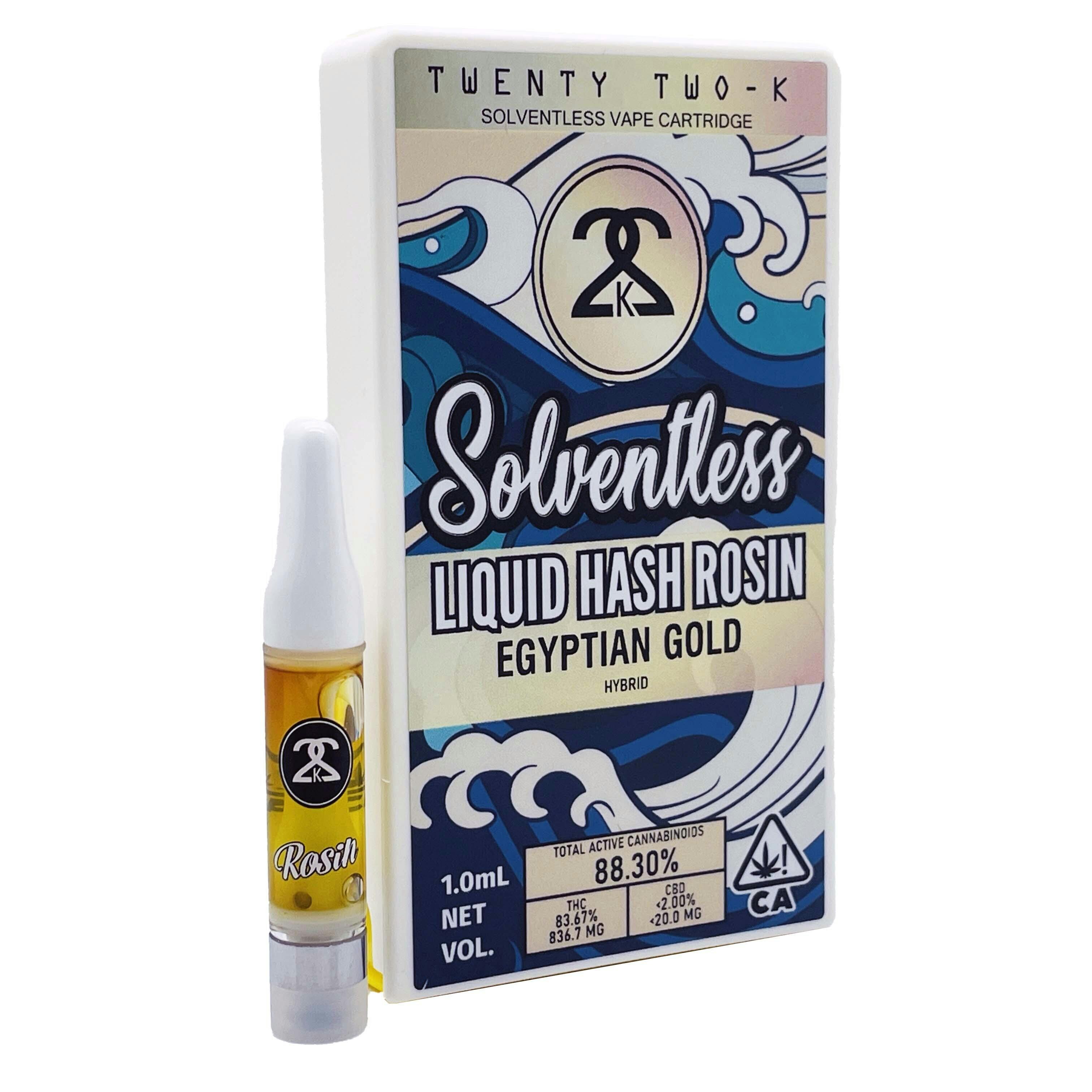 Twenty Two K / 22k — Egyptian Gold