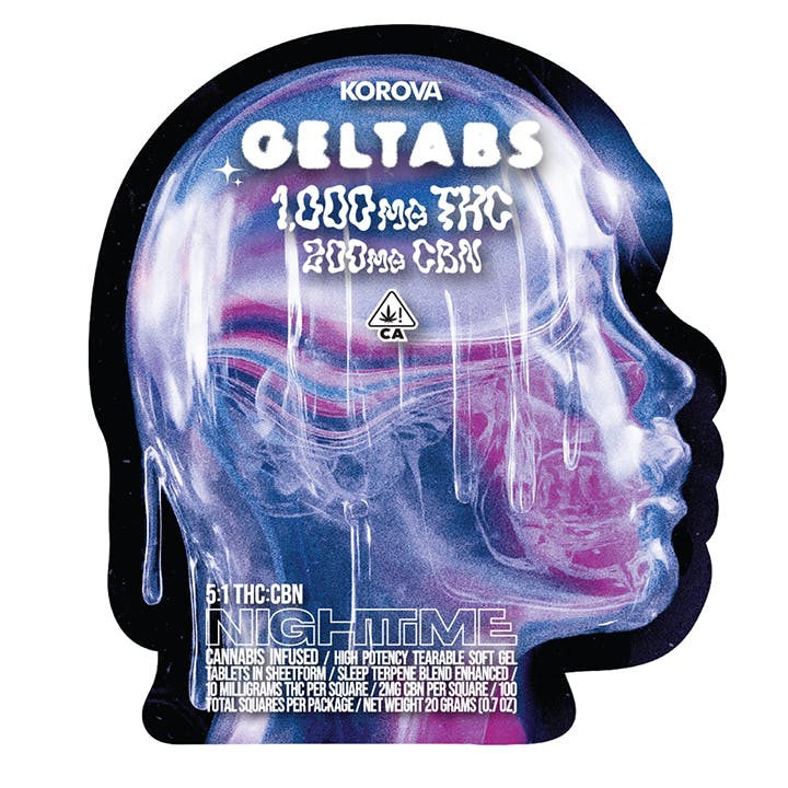 Geltabs 1,000mg Thc Cbn Gummy