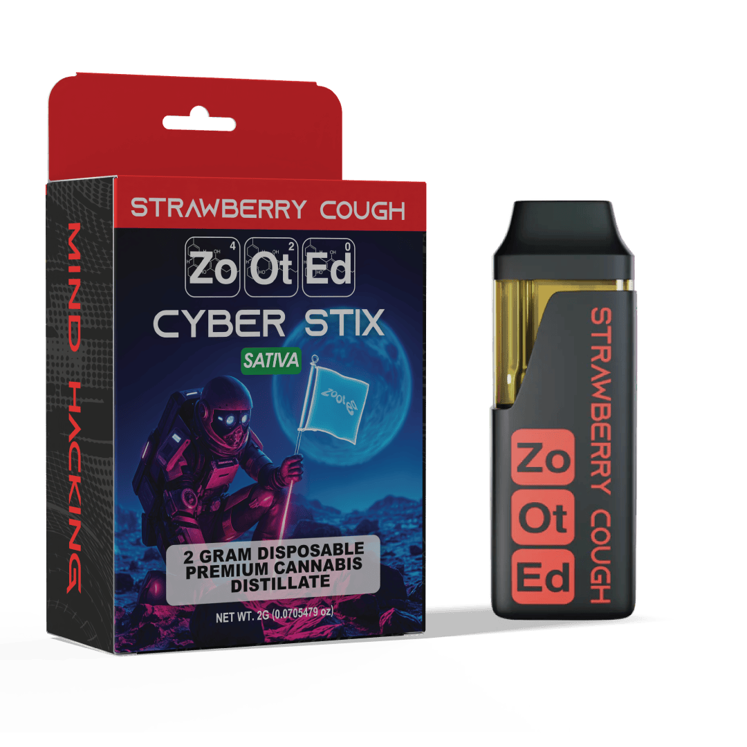 Strawberry Cough Cyber Stick - 2G Live Resin Disposable Vape