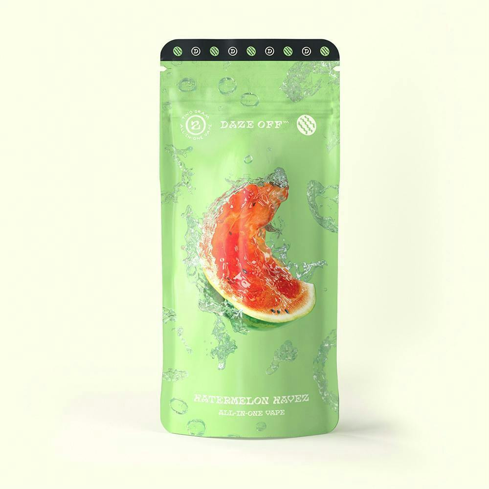 Watermelon Wavez All-in-One Vape [2g] by Daze Off