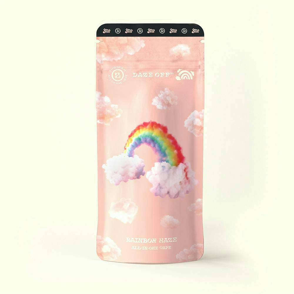 Rainbow Haze All-in-One Vape [2g] by Daze Off
