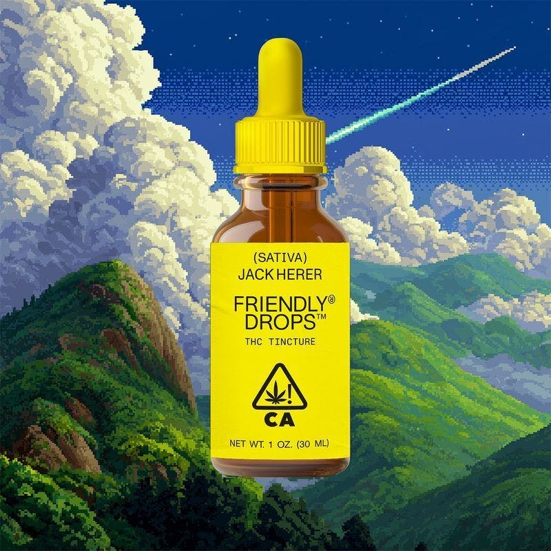 Jack Herer - 1000mg Full Spectrum Tincture - Friendly Brand