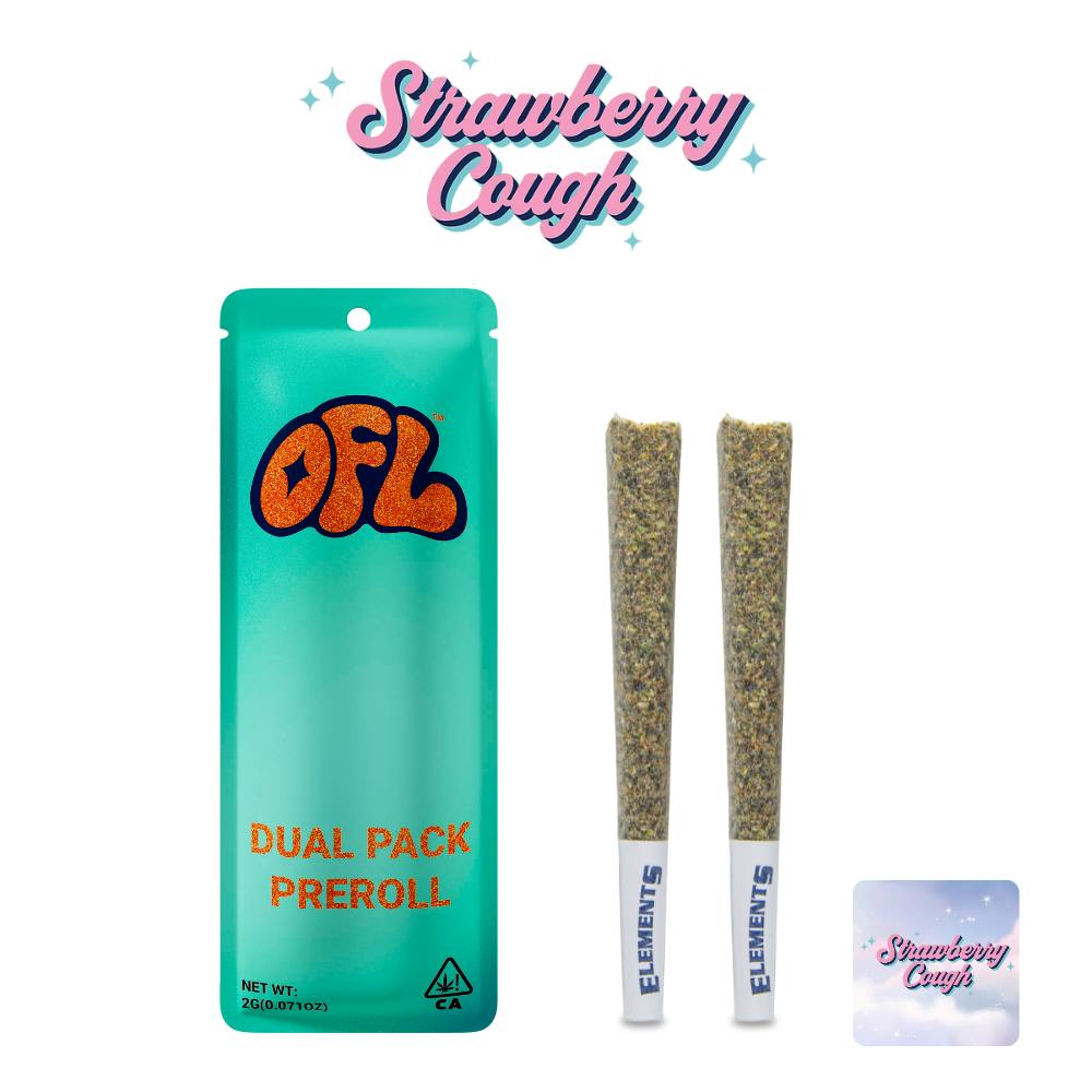 Strawberry Cough | Joints | 1g each | 2pk