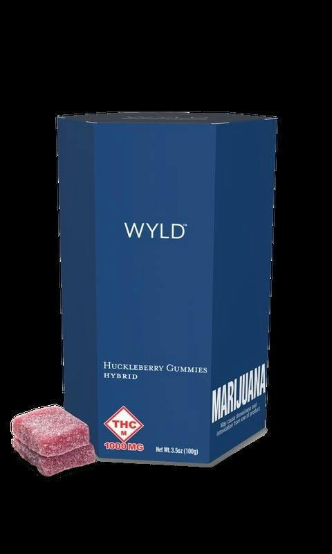 Huckleberry Hybrid Enhanced Gummies | 1000mg