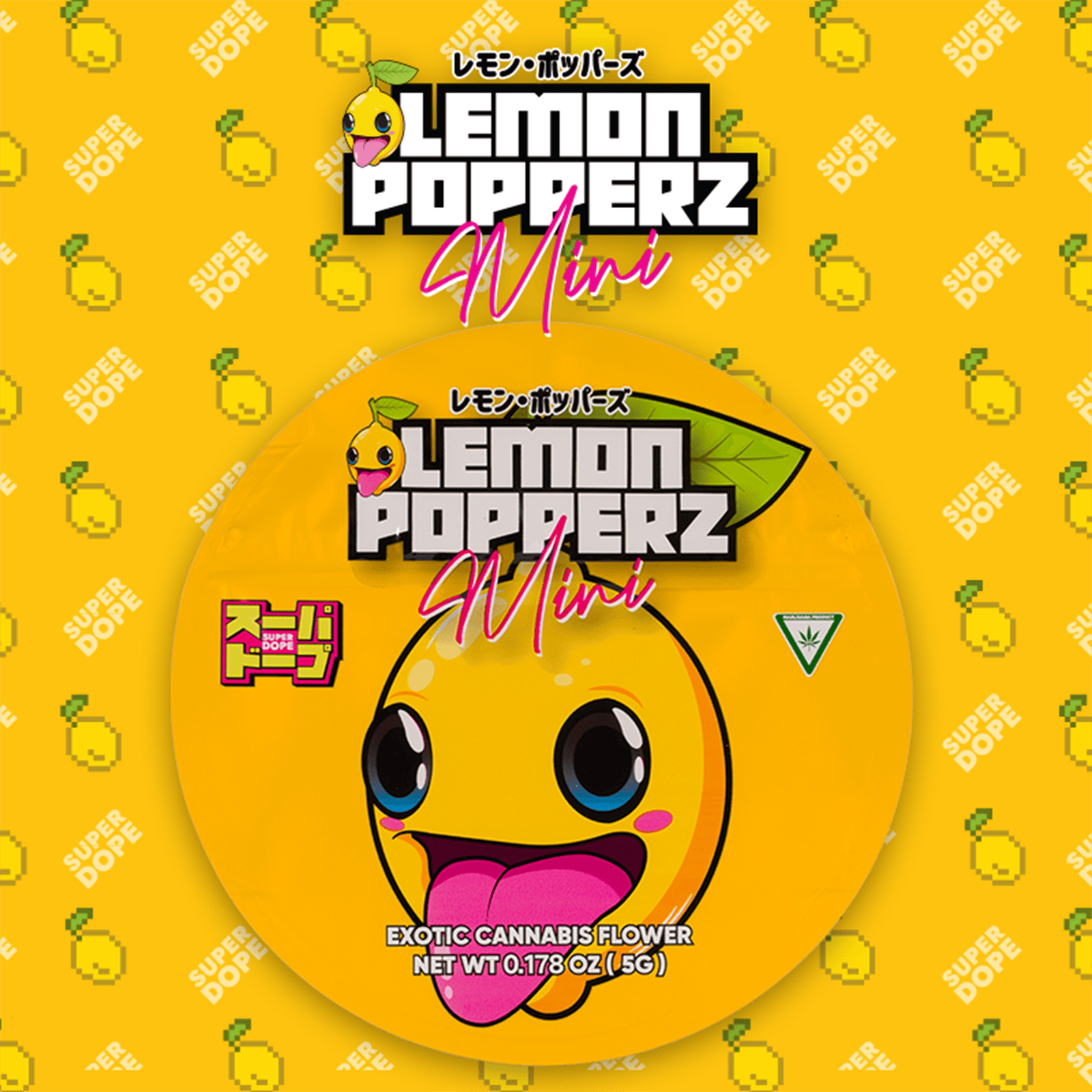 🍋 Lemon Popperz Mini (5g) - Super Dope