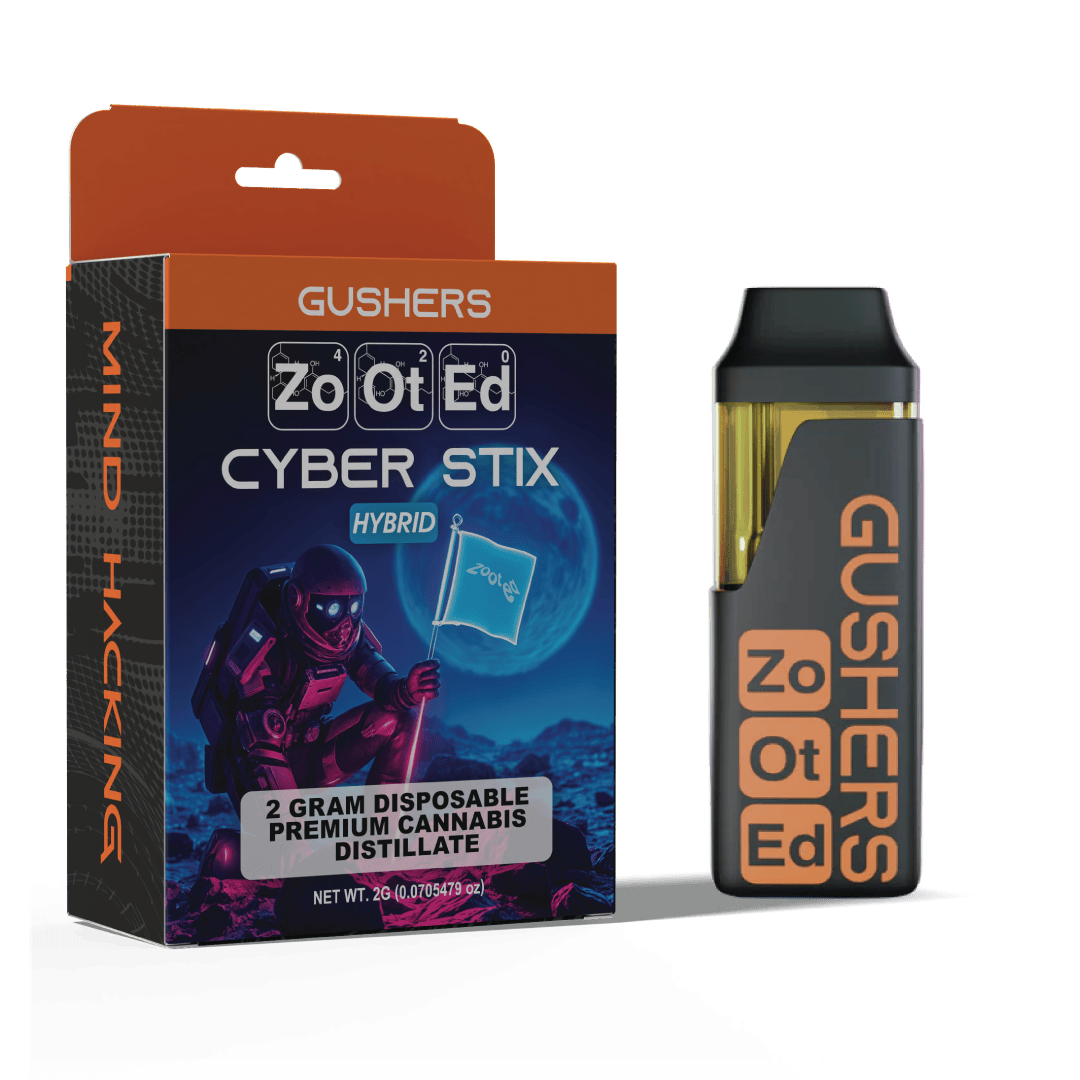 Gushers | Cyber Stick | Live Resin Disposable | 2g by Zooted Brandz - MI