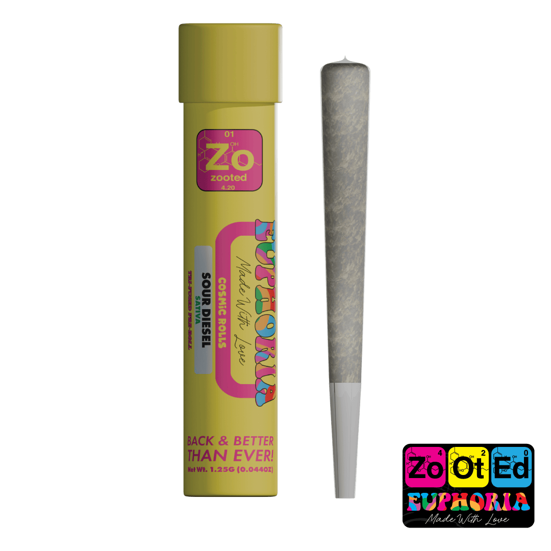 Sour Diesel | Cosmic Rolls | Infused Joint | 1.25g