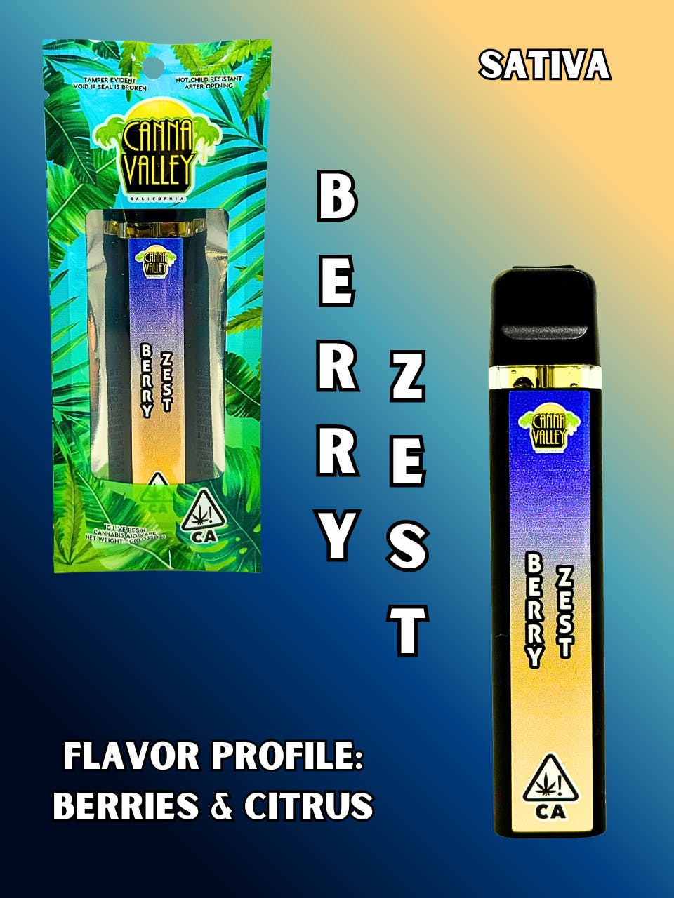 Canna Valley — Berry Zest